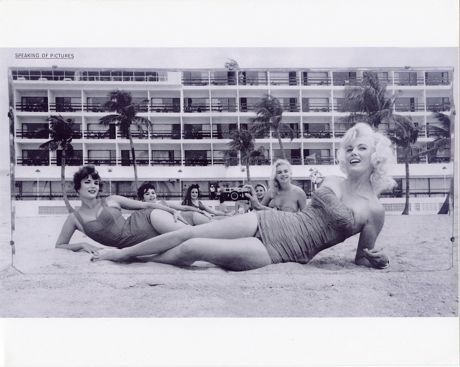 From Estate BUNNY YEAGER Original Pin Up Photo: This lot is coming from Bunny Yeager's estate/archives. Linnea Eleanor "Bunny" Yeager (March 13, 1929 - May 24, 2014) was an American photographer and pin-up model. She met Bettie Page in 1954, and to