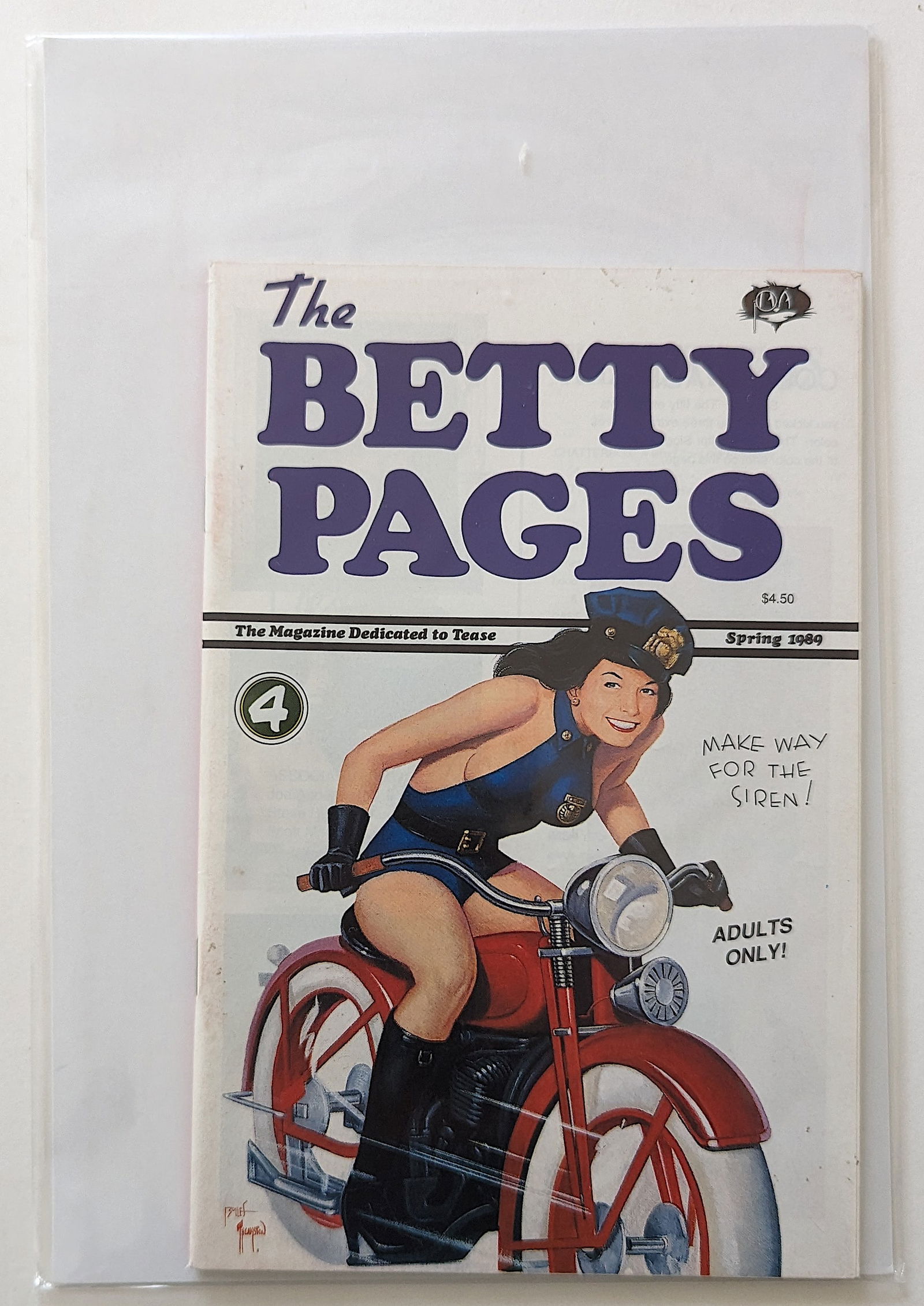 From Estate BUNNY YEAGER The BETTY PAGES Magazine (1 of 1)
