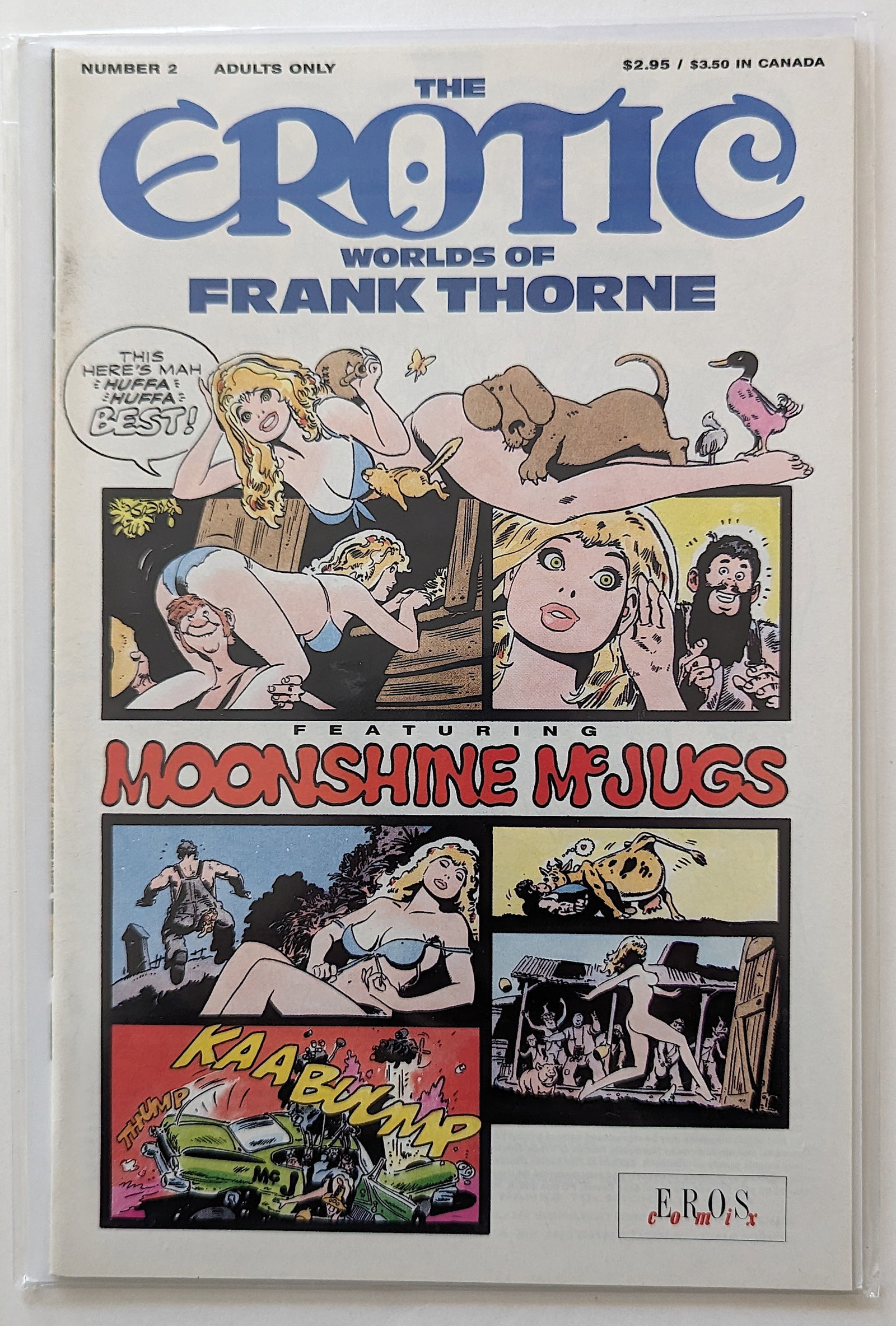 Rare Adults Comic Magazine The Erotic Worlds Frank Thorne: From the estate of a collector in RI. This lot is located in Boca Raton, Fl and its shipment will be made directly by Artelisted. Shipping insurance is the responsibility of the buyer. Ask us if you w