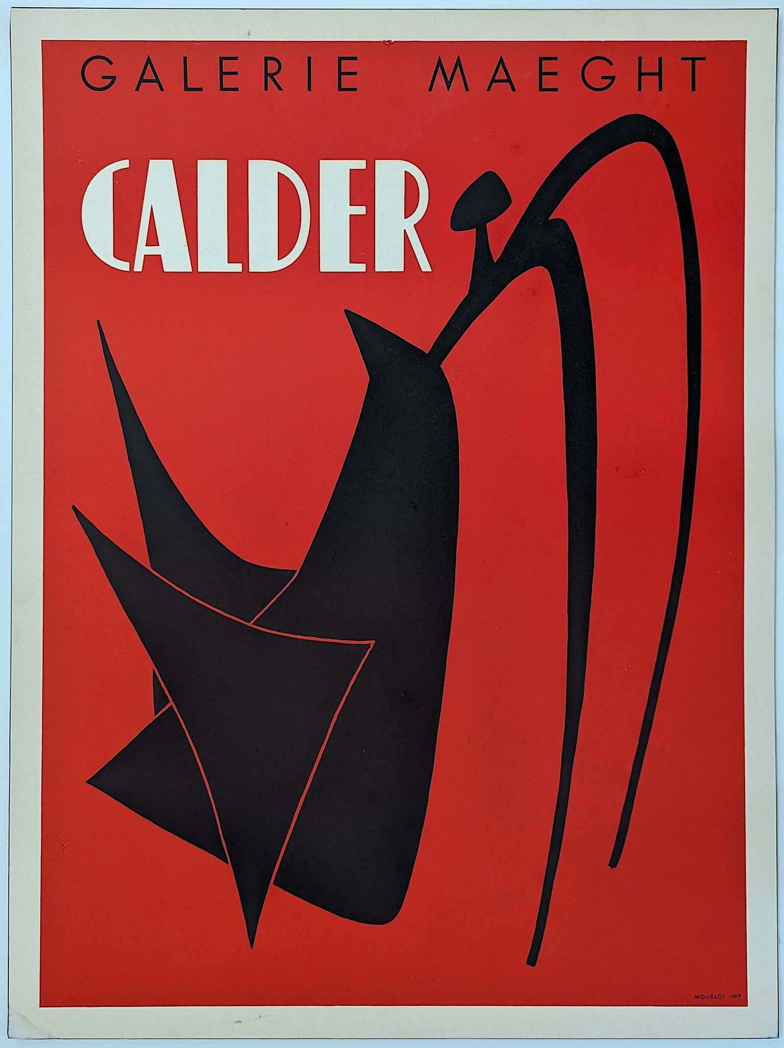 Vintage Poster Stone Lithograph CALDER, Galerie Maeght, 1959 (1 of 3)
