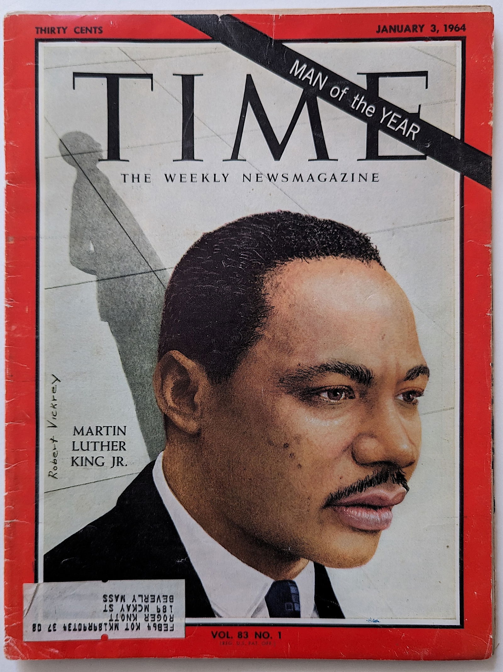 Vintage TIME News Magazine Martin Luther King Jr. 1964 (1 of 1)