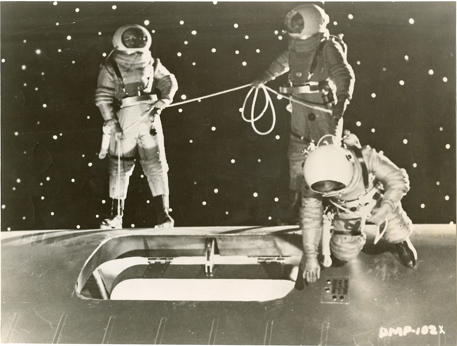 Vintage Training Astronaut Space NASA Photo, 1950s (1 of 2)
