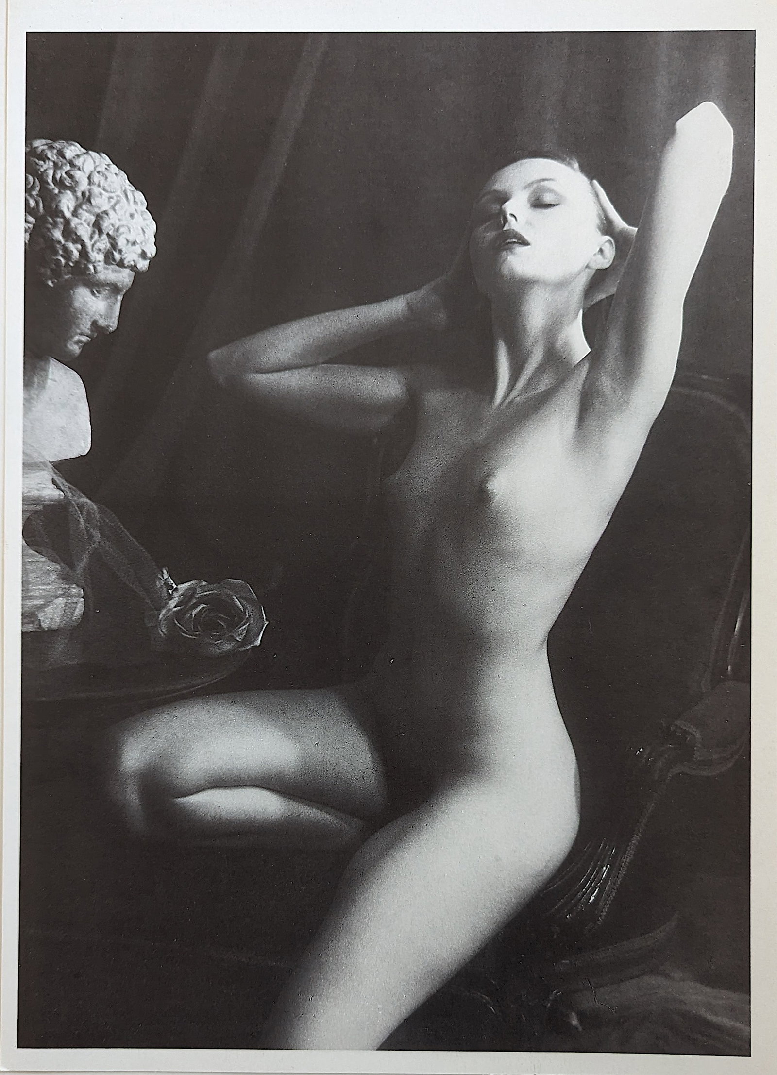 Artistic Female Nude Litho Archives Bunny Yeager 17" x 11": This lot is coming from Bunny Yeager's estate/archives. Linnea Eleanor "Bunny" Yeager (March 13, 1929 - May 24, 2014) was an American photographer and pin-up model. She met Bettie Page in 1954, and to