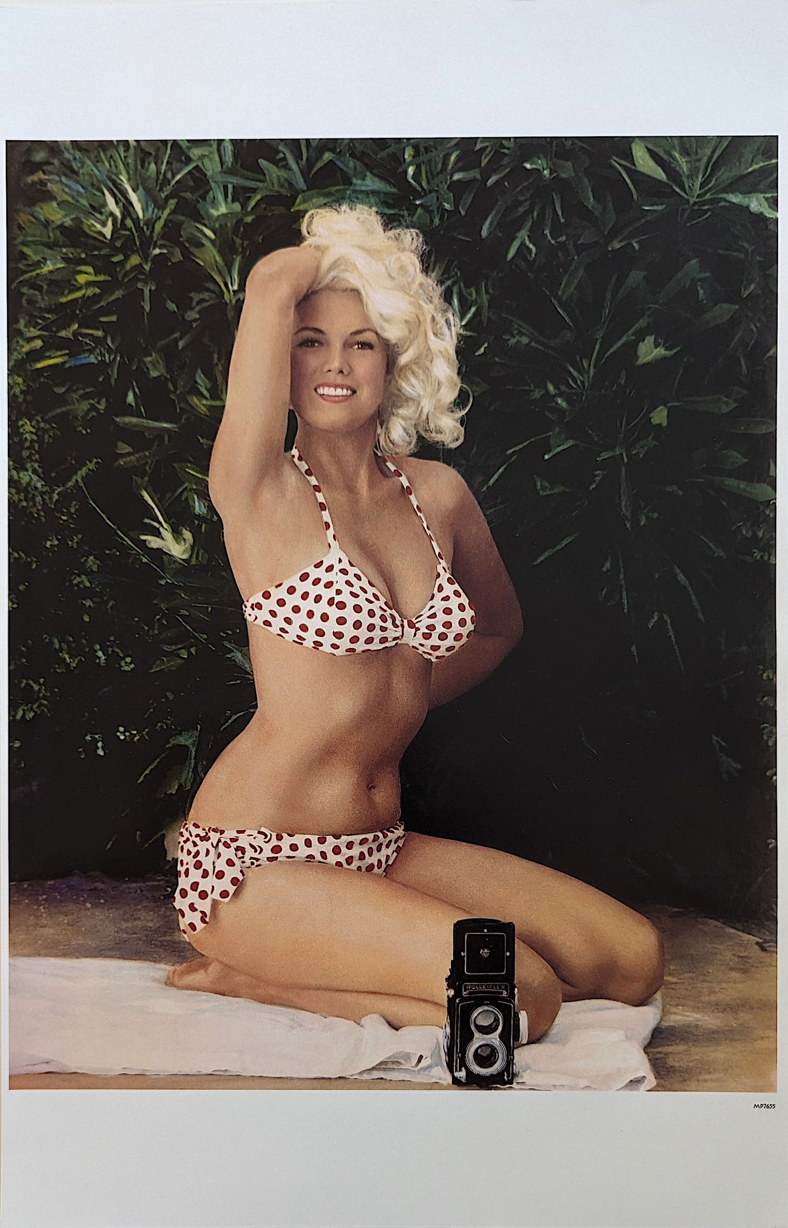 Vintage Rare Pin Up Poster Model BUNNY YEAGER 17" x 11": This lot is coming from Bunny Yeager's estate/archives. Linnea Eleanor "Bunny" Yeager (March 13, 1929 - May 24, 2014) was an American photographer and pin-up model. She met Bettie Page in 1954, and to
