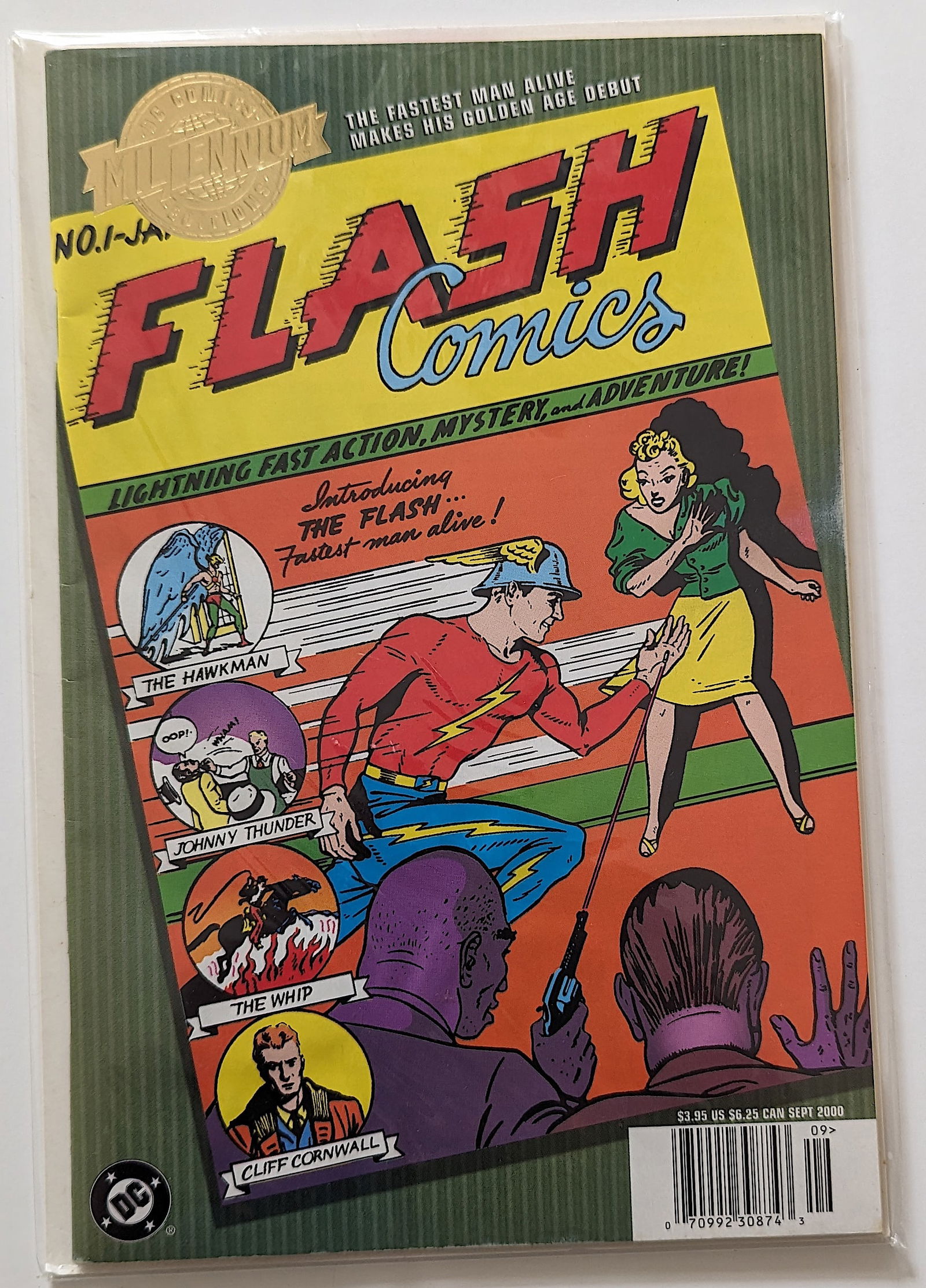 Vintage DC Comic Flash Comics #1 (1 of 1)