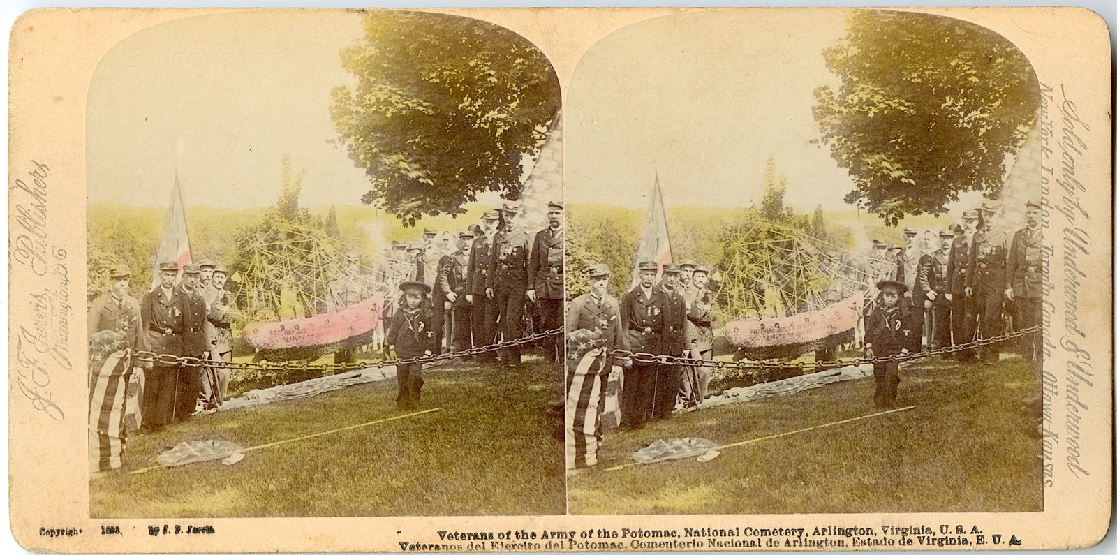 Antique Rare Real Photo Stereoview Veterans Arlington: This stereoviews is original from the epoch . The stereoviews we are offering come mainly from collectors in the U.S.A. and constitute wonderful testimonies of past time that tend to be unique. They h