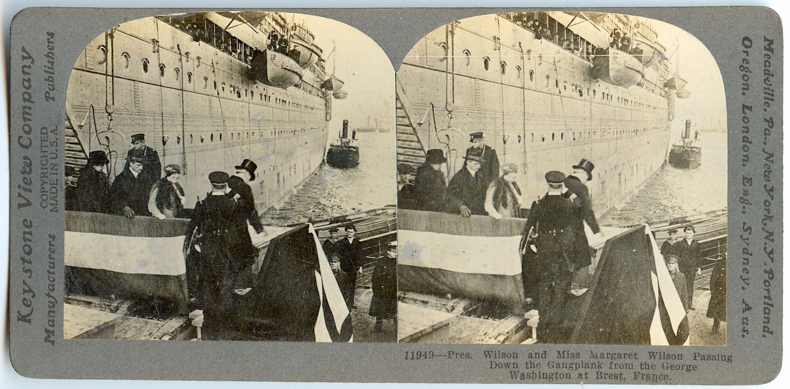 Antique Rare Real Photo Stereoview World War (1 of 2)