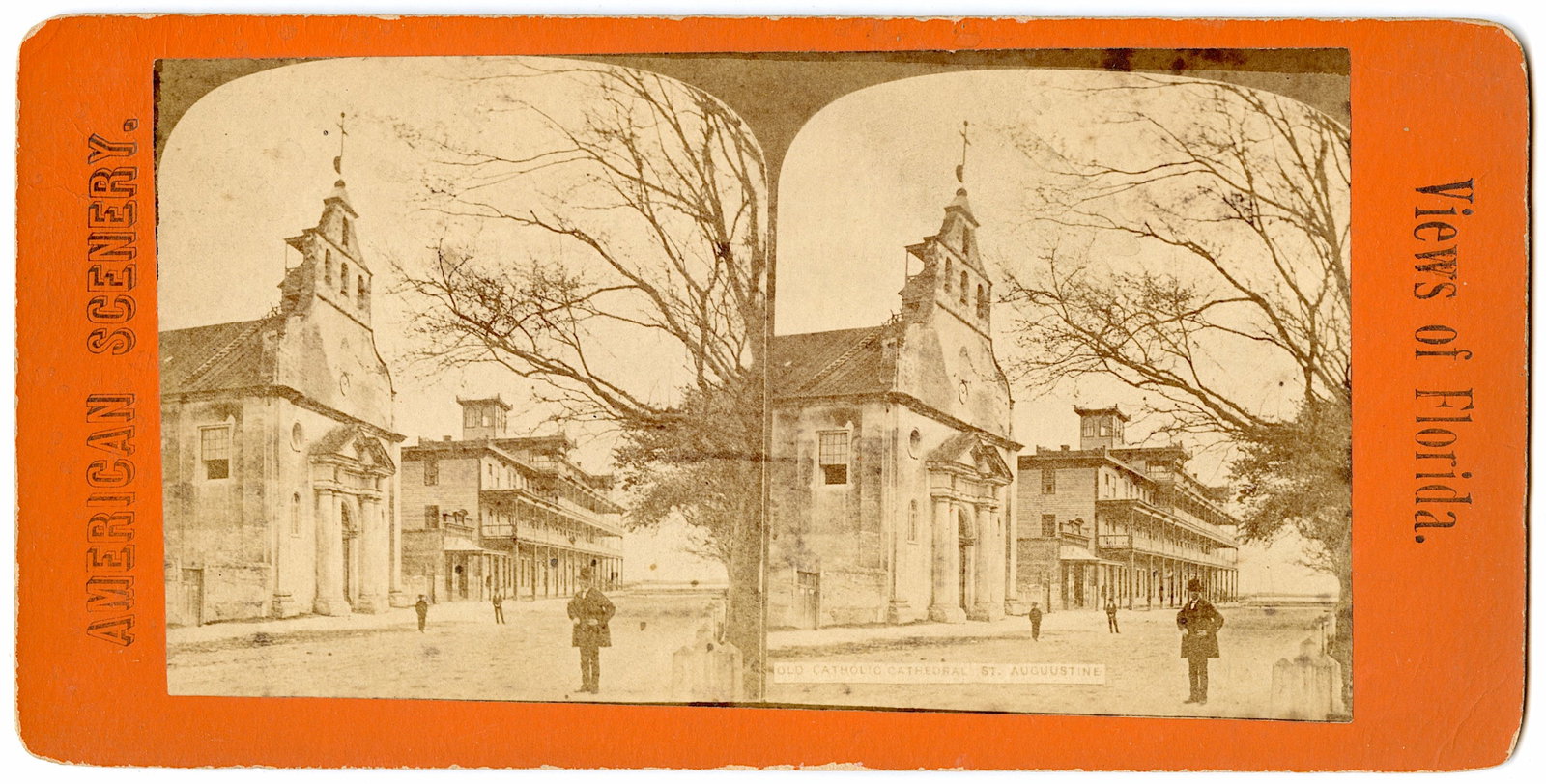 Antique Rare Real Photo Stereoview St. Augustine, FL: This stereoviews is original from the epoch . The stereoviews we are offering come mainly from collectors in the U.S.A. and constitute wonderful testimonies of past time that tend to be unique. They h