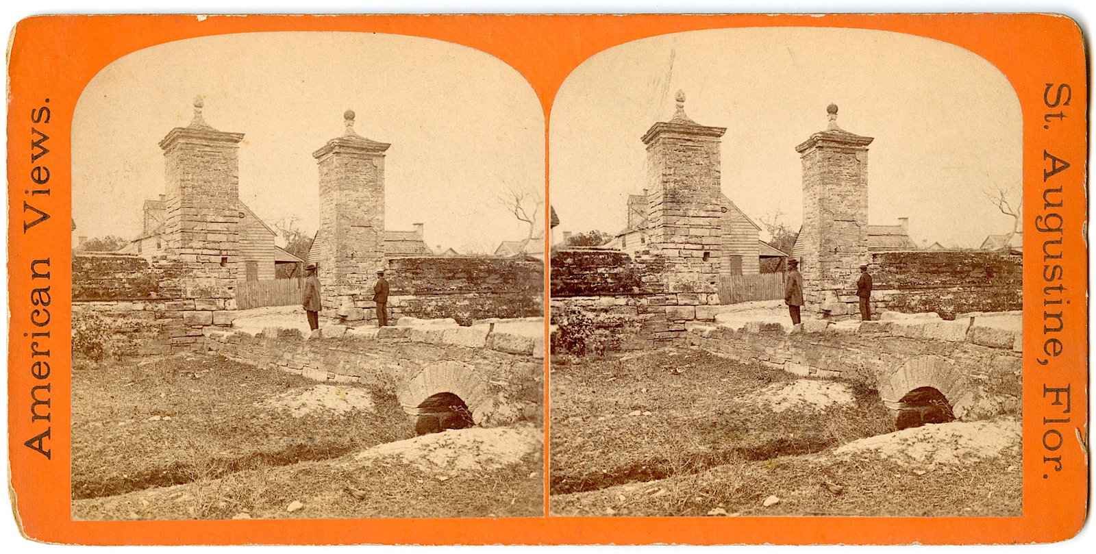 Antique Rare Real Photo Stereoview St. Augustine, FL: This stereoviews is original from the epoch . The stereoviews we are offering come mainly from collectors in the U.S.A. and constitute wonderful testimonies of past time that tend to be unique. They h