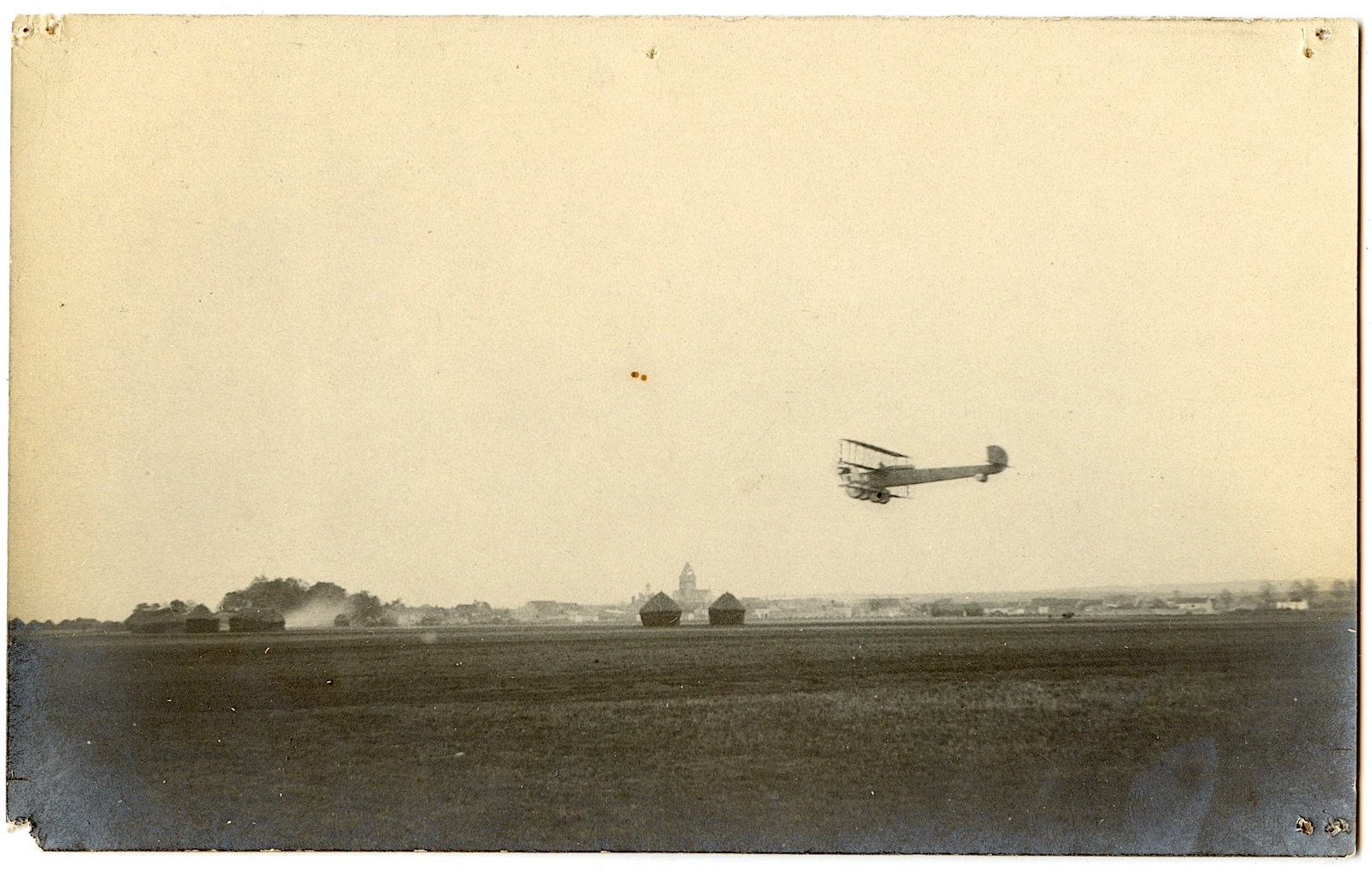 Antique Very Scarce Real Photo PC Pioneers Aviation: The dimensions of an antique postcard are Approx. 5.5"x 3.5" (small variances can occur).