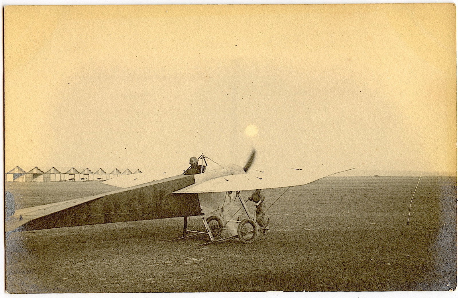 Antique Very Scarce Real Photo PC Pioneers Aviation: The dimensions of an antique postcard are Approx. 5.5"x 3.5" (small variances can occur).