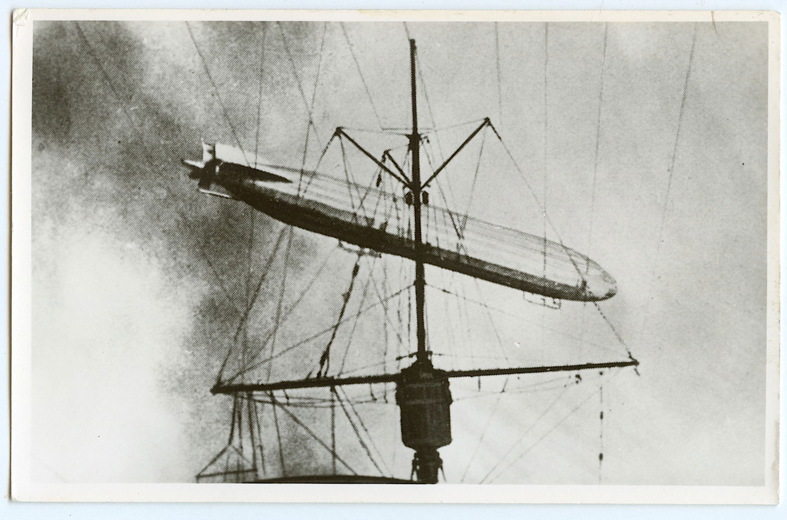 Antique Very Scarce Litho Dirigeable Aviation (1 of 2)