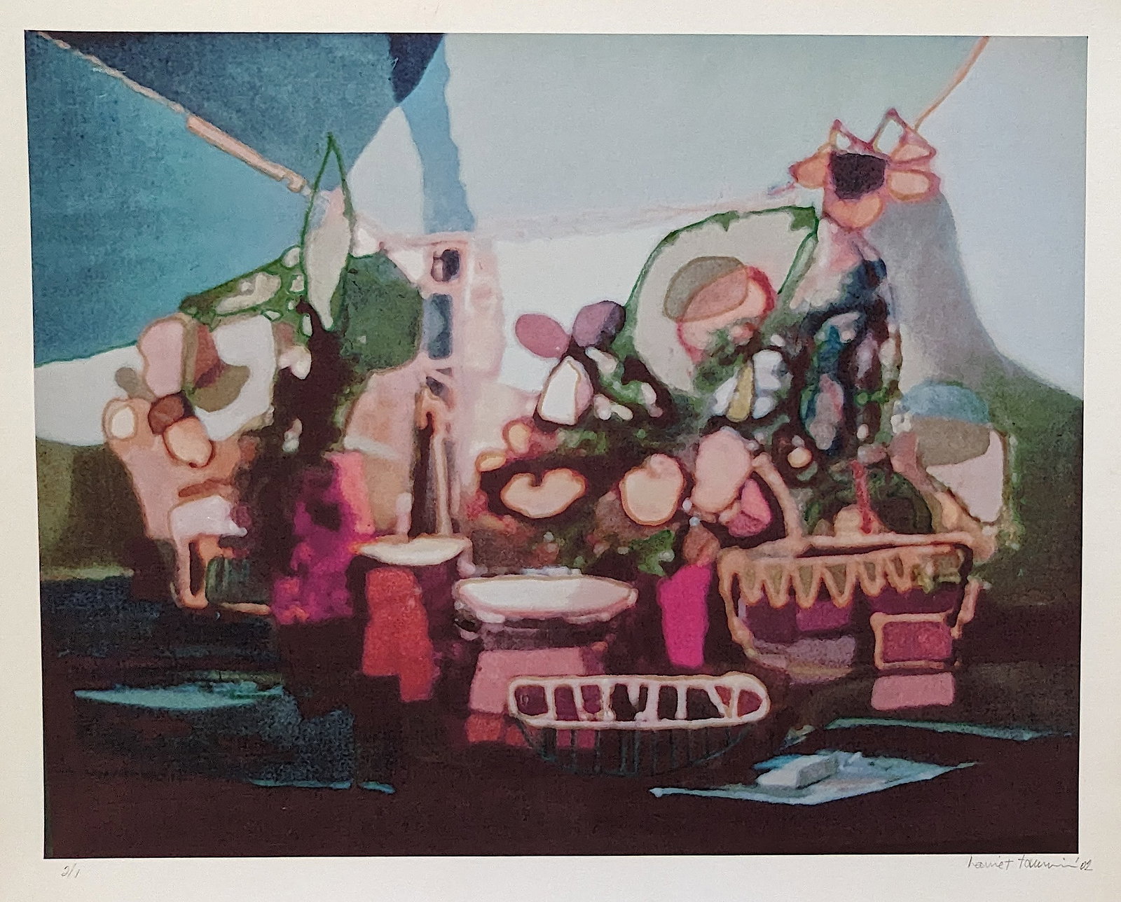 Original Signed Photo HARRIET TANNIN (1929-2009): Harriet Tannin, photographer, painter, sculptor, political activist, writer and lecturer was born April 26, 1929. She is best known for her modernist, pioneer work with woven photography and her non-o