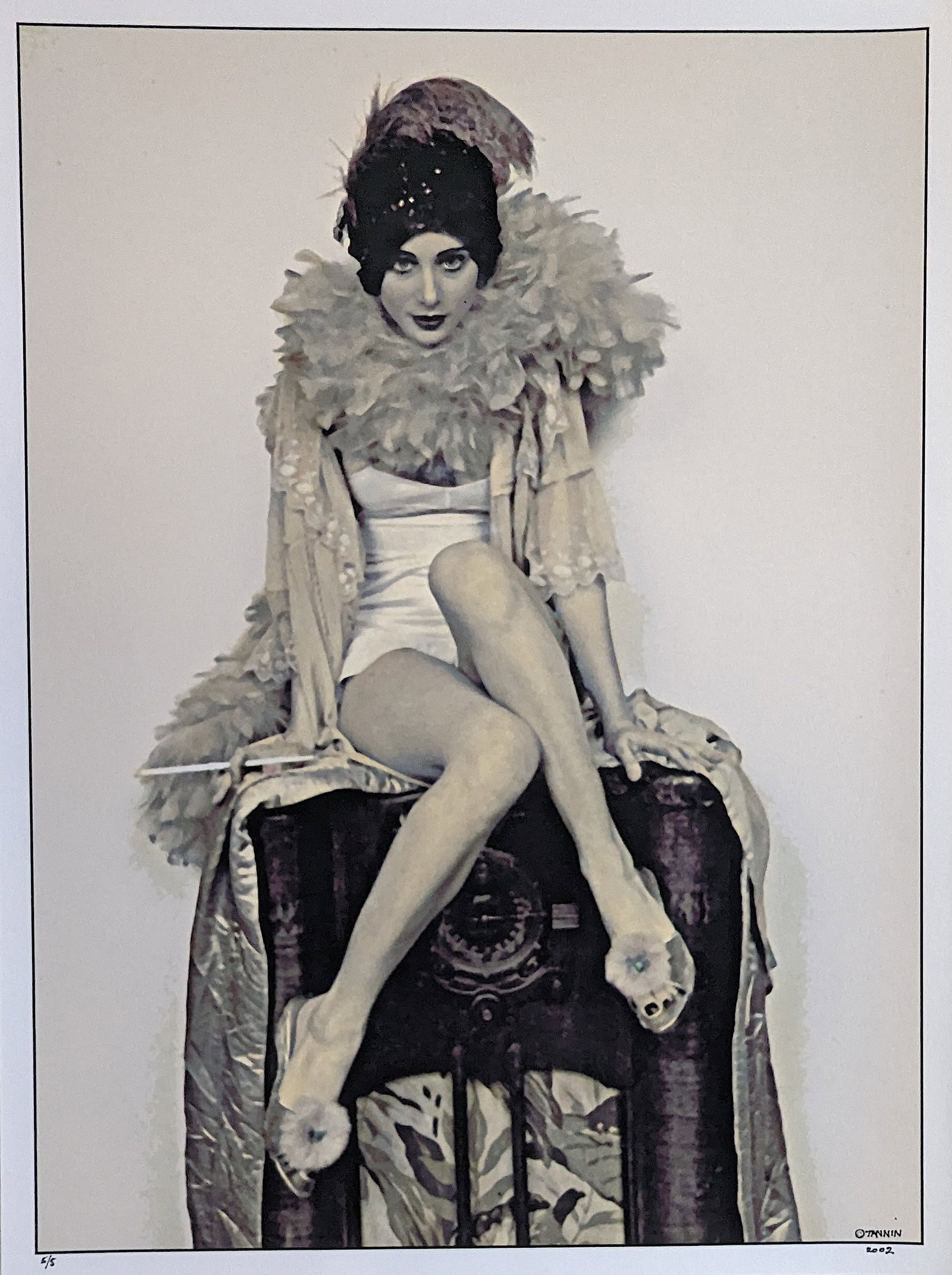 Original Signed Photo HARRIET TANNIN (1929-2009): Harriet Tannin, photographer, painter, sculptor, political activist, writer and lecturer was born April 26, 1929. She is best known for her modernist, pioneer work with woven photography and her non-o