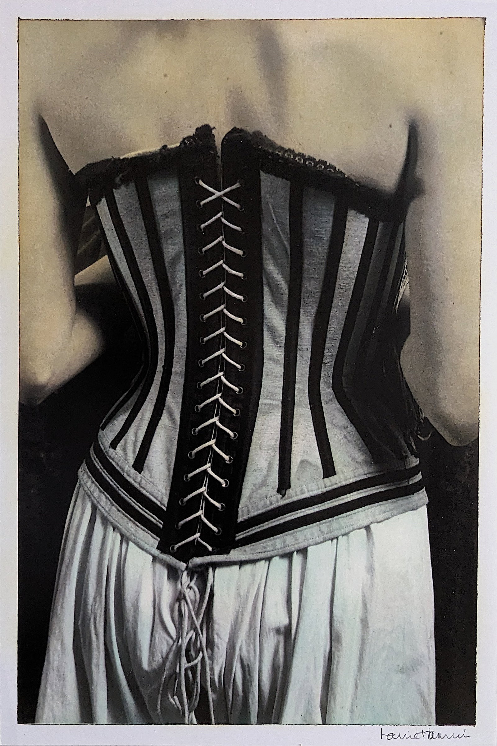 Original Signed Photo HARRIET TANNIN (1929-2009): This is a digital print hand signed. Harriet Tannin, photographer, painter, sculptor, political activist, writer and lecturer was born April 26, 1929. She is best known for her modernist, pioneer work