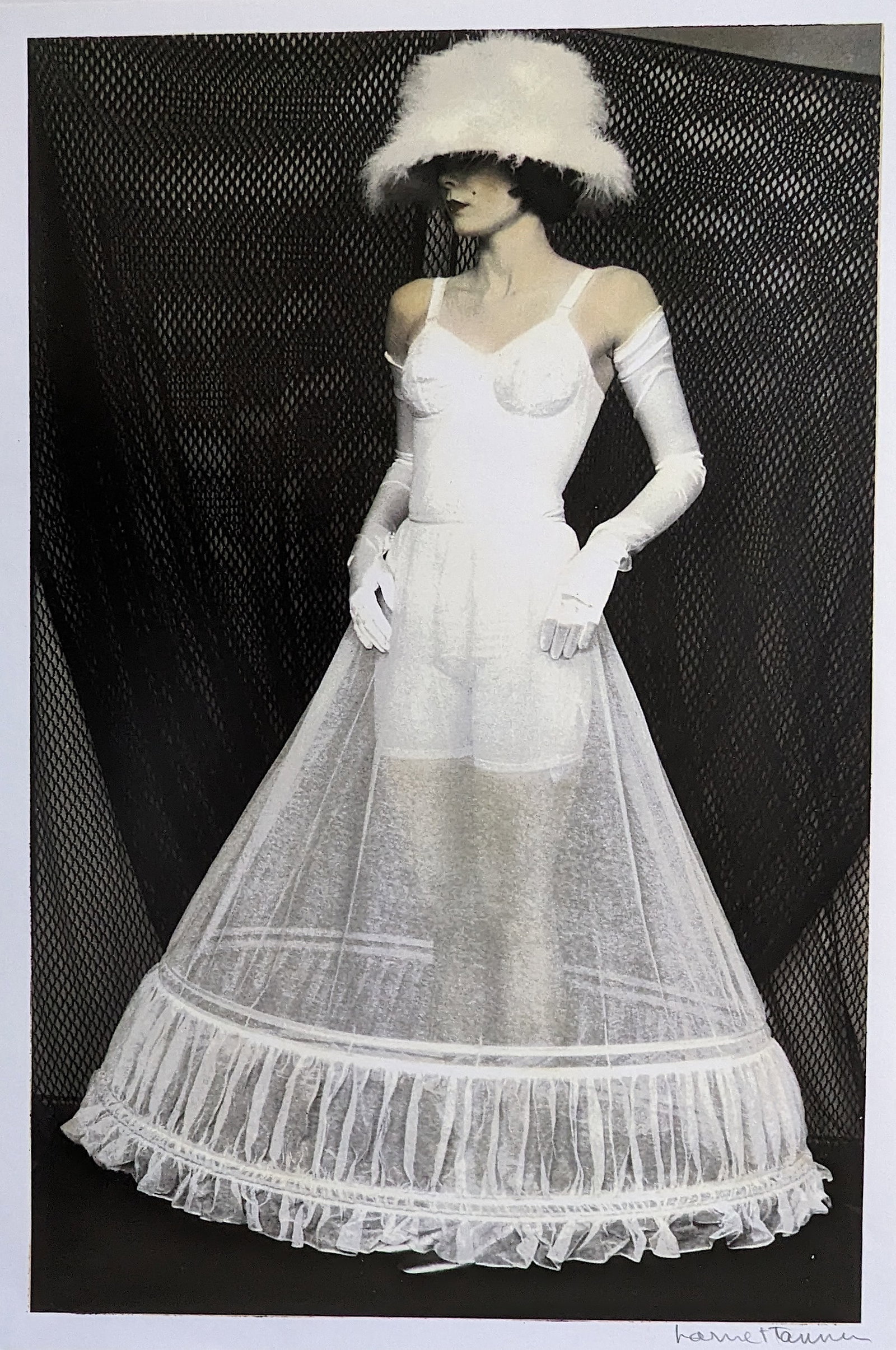 Original Signed Photo HARRIET TANNIN (1929-2009): This is a digital print hand signed. Harriet Tannin, photographer, painter, sculptor, political activist, writer and lecturer was born April 26, 1929. She is best known for her modernist, pioneer work