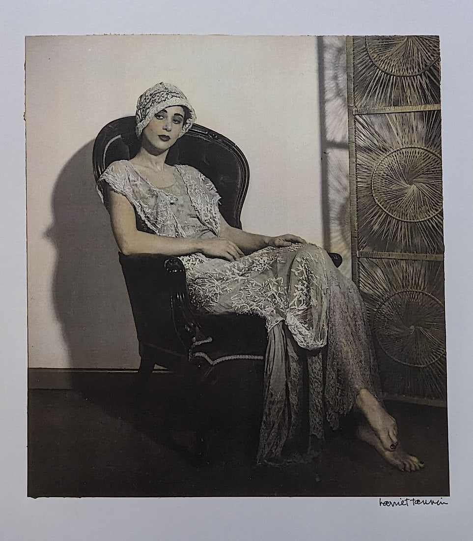 Original Signed Photo HARRIET TANNIN (1929-2009): This is a digital print hand signed. Harriet Tannin, photographer, painter, sculptor, political activist, writer and lecturer was born April 26, 1929. She is best known for her modernist, pioneer work