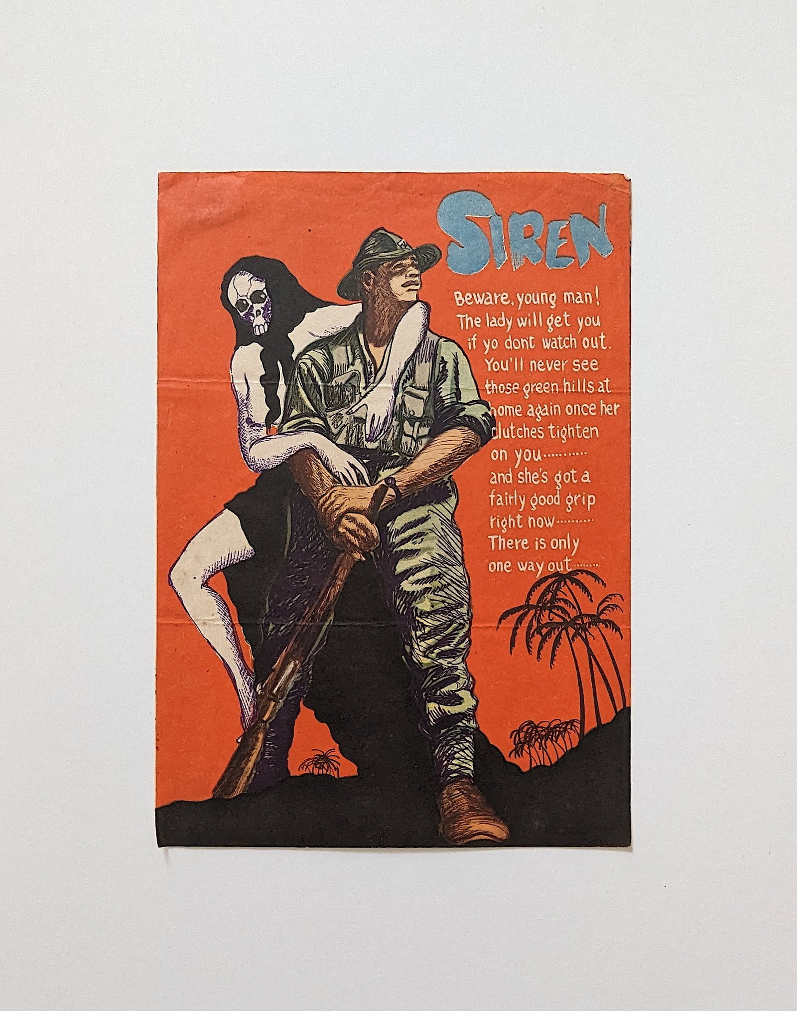 Very Rare Original Ephemera WW2 Pacific War Propaganda (1 of 2)