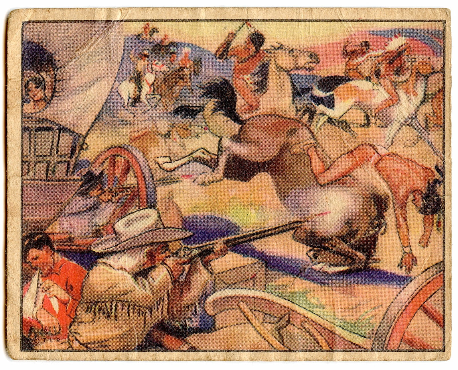 1940 Lone Ranger Chewing Gum No. 13: The Counter Attck. We have included many images to show it's actual condition. This lot is located in Boca Raton, Fl and its shipment will be made directly by Artelisted. Shipping insurance is the res