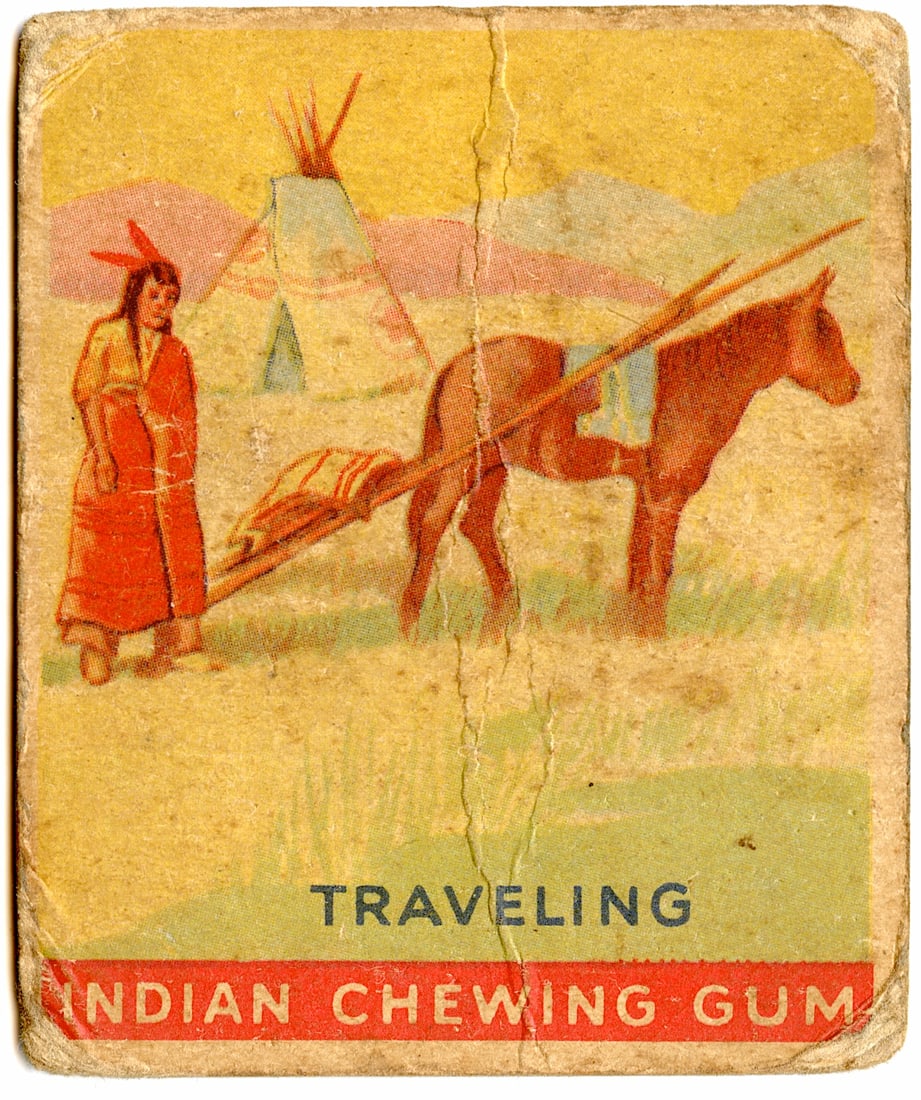 1933 Goudey Indian Gum No. 89: Traveling. We have included many images to show it's actual condition. This lot is located in Boca Raton, Fl and its shipment will be made directly by Artelisted. Shipping insurance is the responsibil