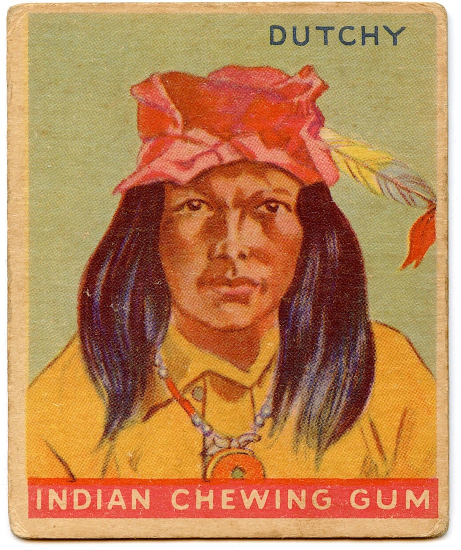 1933 Goudey Indian Gum No. 40: Dutchy. We have included many images to show it's actual condition. This lot is located in Boca Raton, Fl and its shipment will be made directly by Artelisted. Shipping insurance is the responsibility
