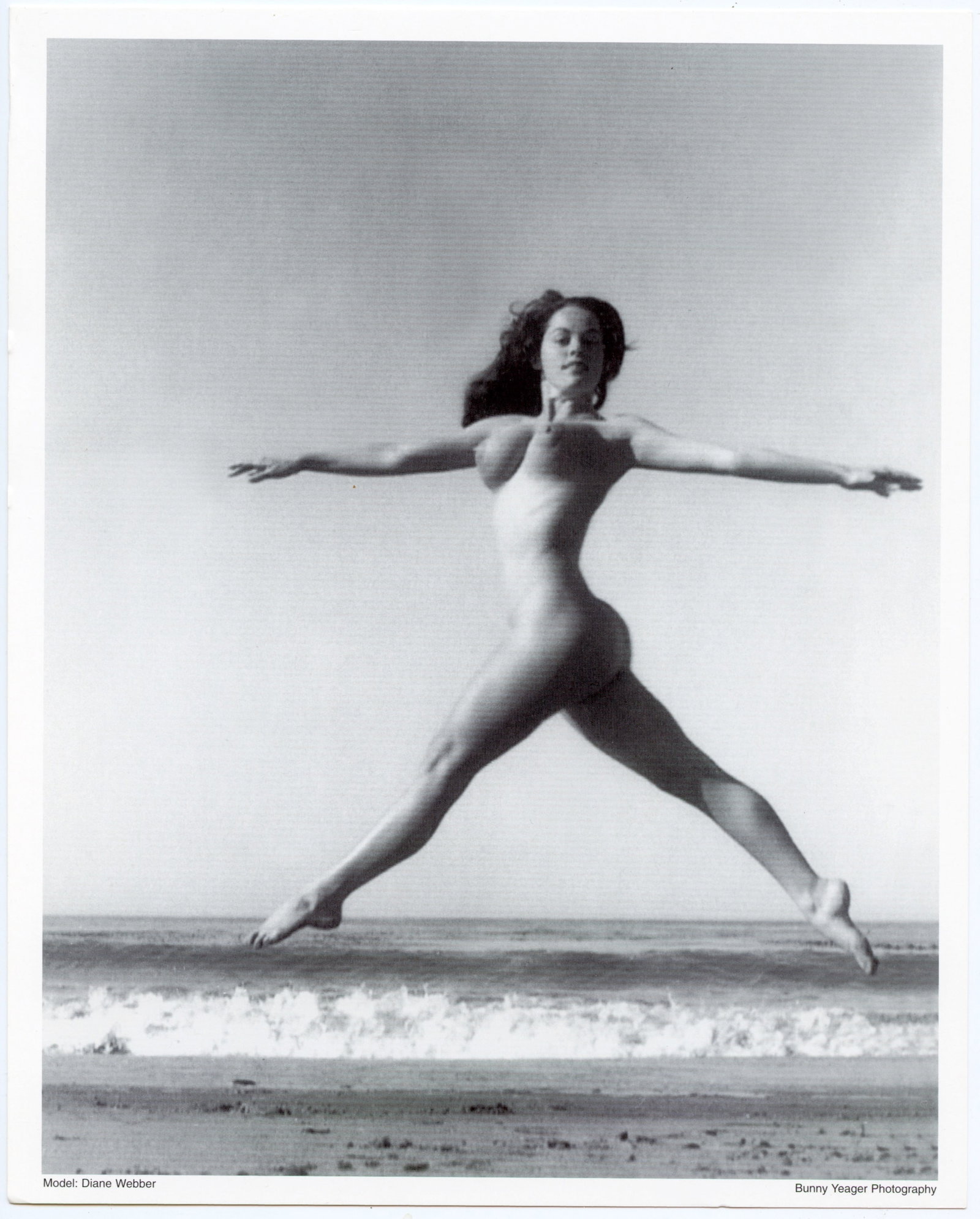 BUNNY YEAGER Original Pin Up Lithograph DIANE WEBBER: This lot is coming from Bunny Yeager's estate/archives. Linnea Eleanor "Bunny" Yeager (March 13, 1929 - May 24, 2014) was an American photographer and pin-up model. She met Bettie Page in 1954, and to