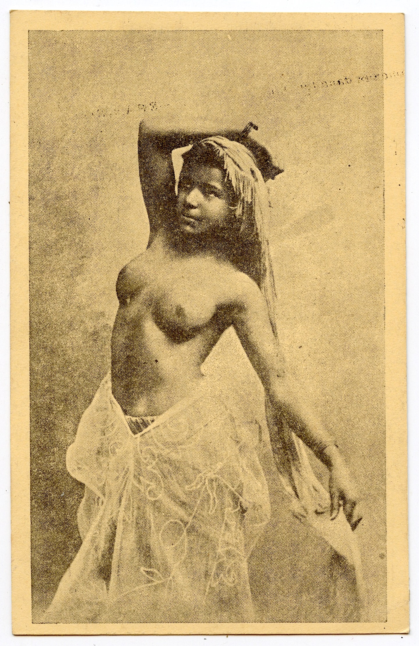 Antique Vintage Original Postcard Female Nude Erotic: The dimensions of an antique postcard are Approx. 5.5"x 3.5" (small variances can occur). This lot is located in Boca Raton, Fl and its shipment will be made directly by Artelisted. Shipping insurance