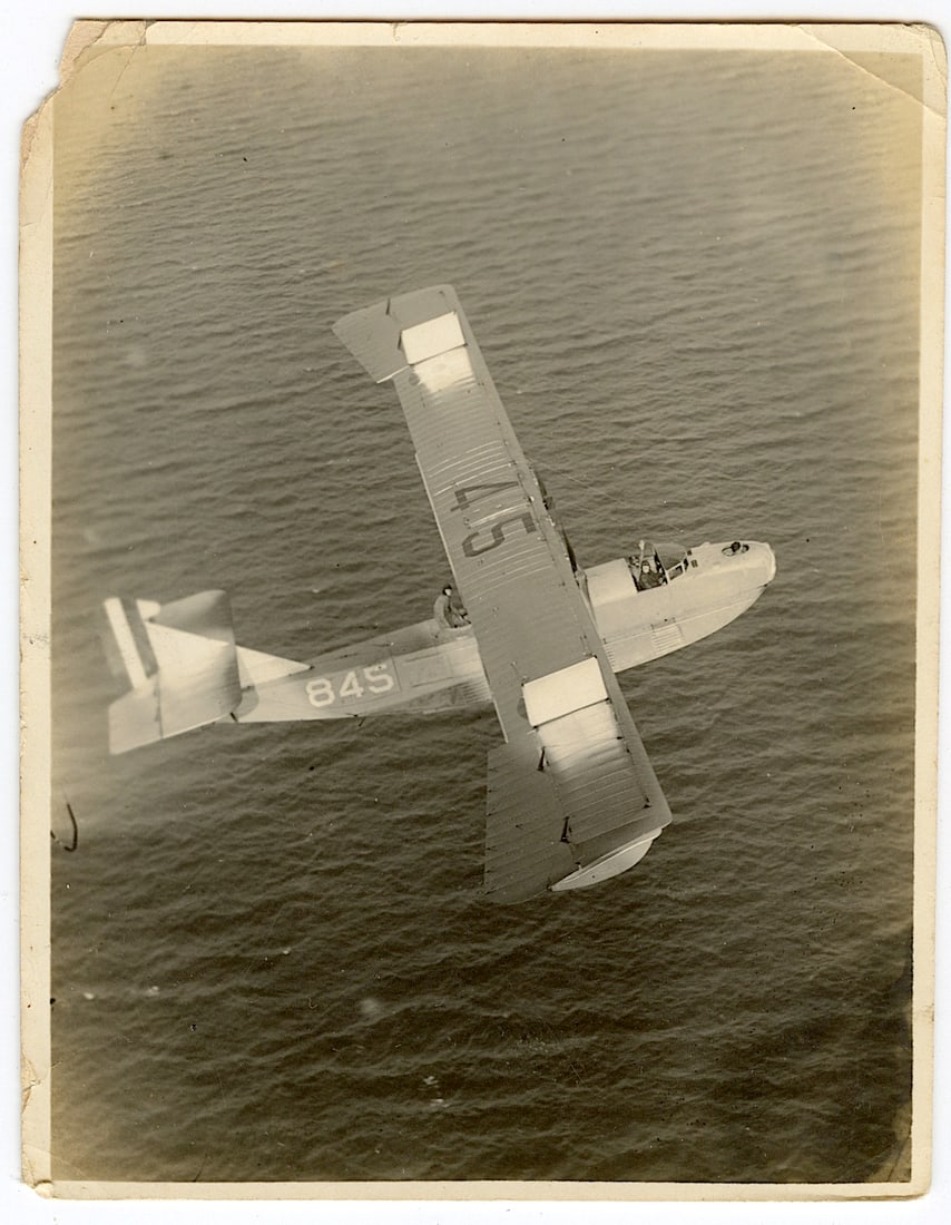 Very Rare Original Photo FLYINGBOAT US Navy WW1 (1 of 1)