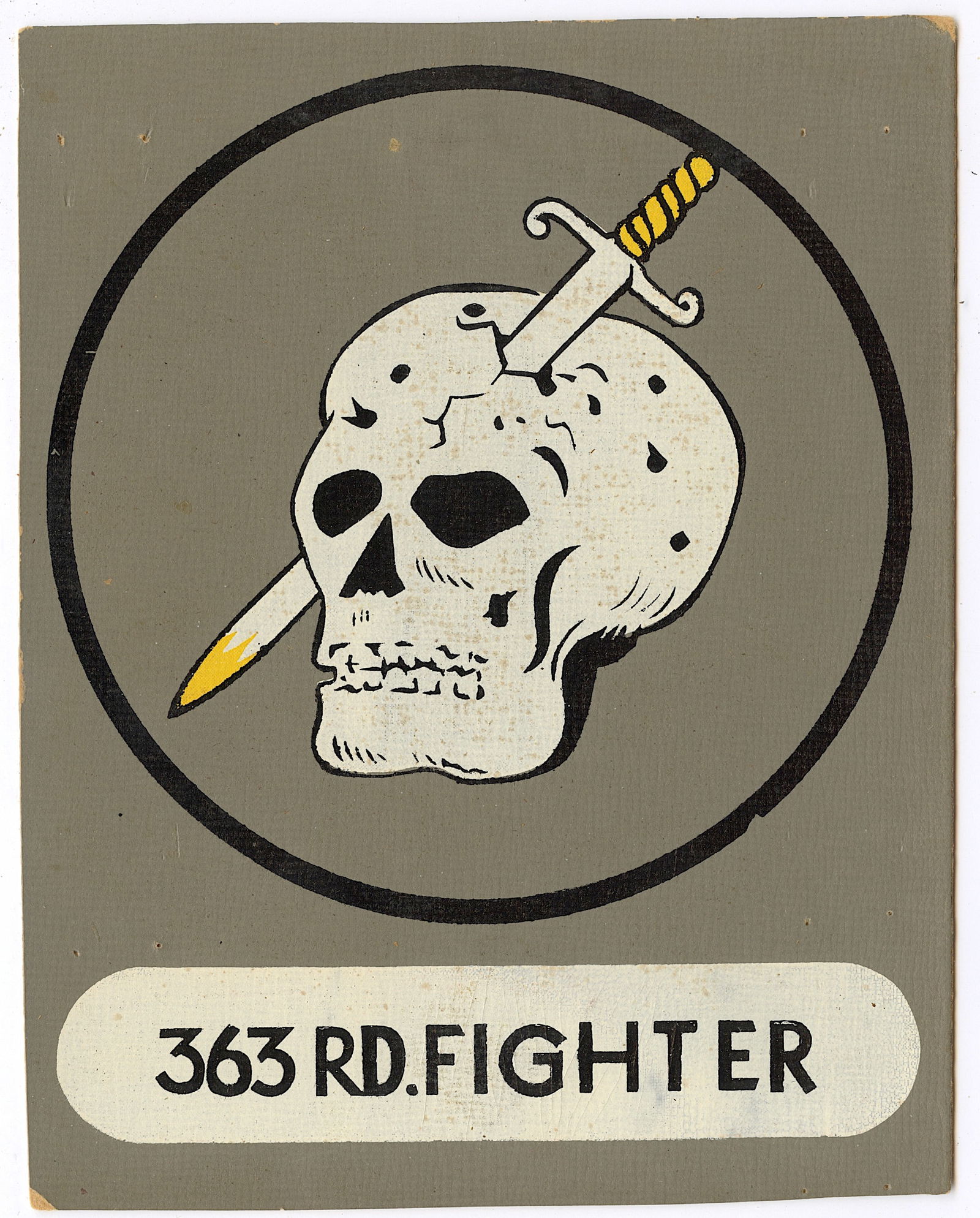 Rare Badge of Fighter Squadrons USAAF During the WWII (1 of 1)