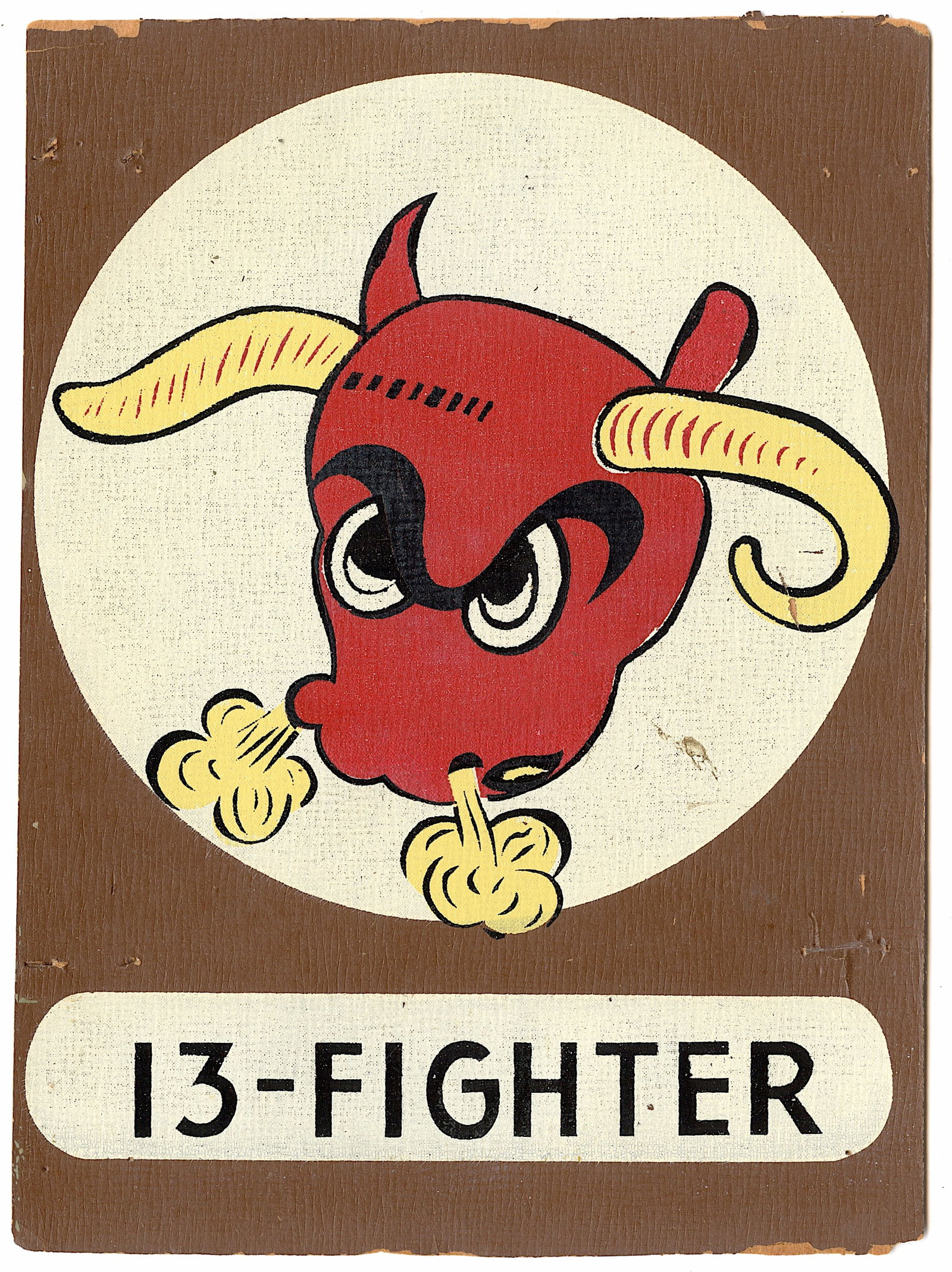 Rare Badge of Fighter Squadrons USAAF During the WWII (1 of 1)