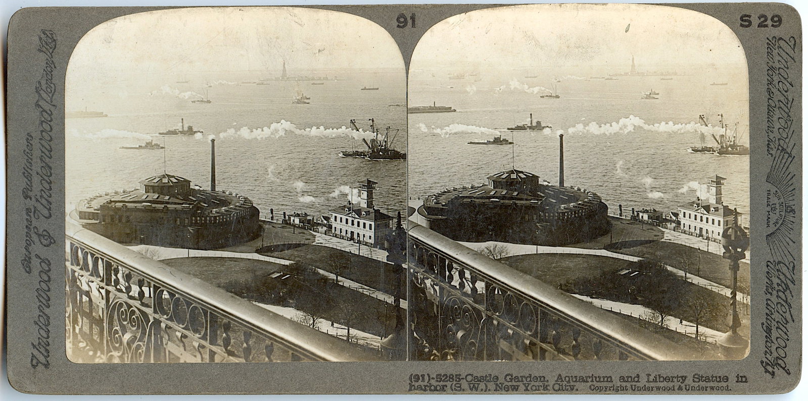 Antique Real Photo Stereoview New York City: This stereoviews is original from the epoch . The stereoviews we are offering come mainly from collectors in the U.S.A. and constitute wonderful testimonies of past time that tend to be unique. They h