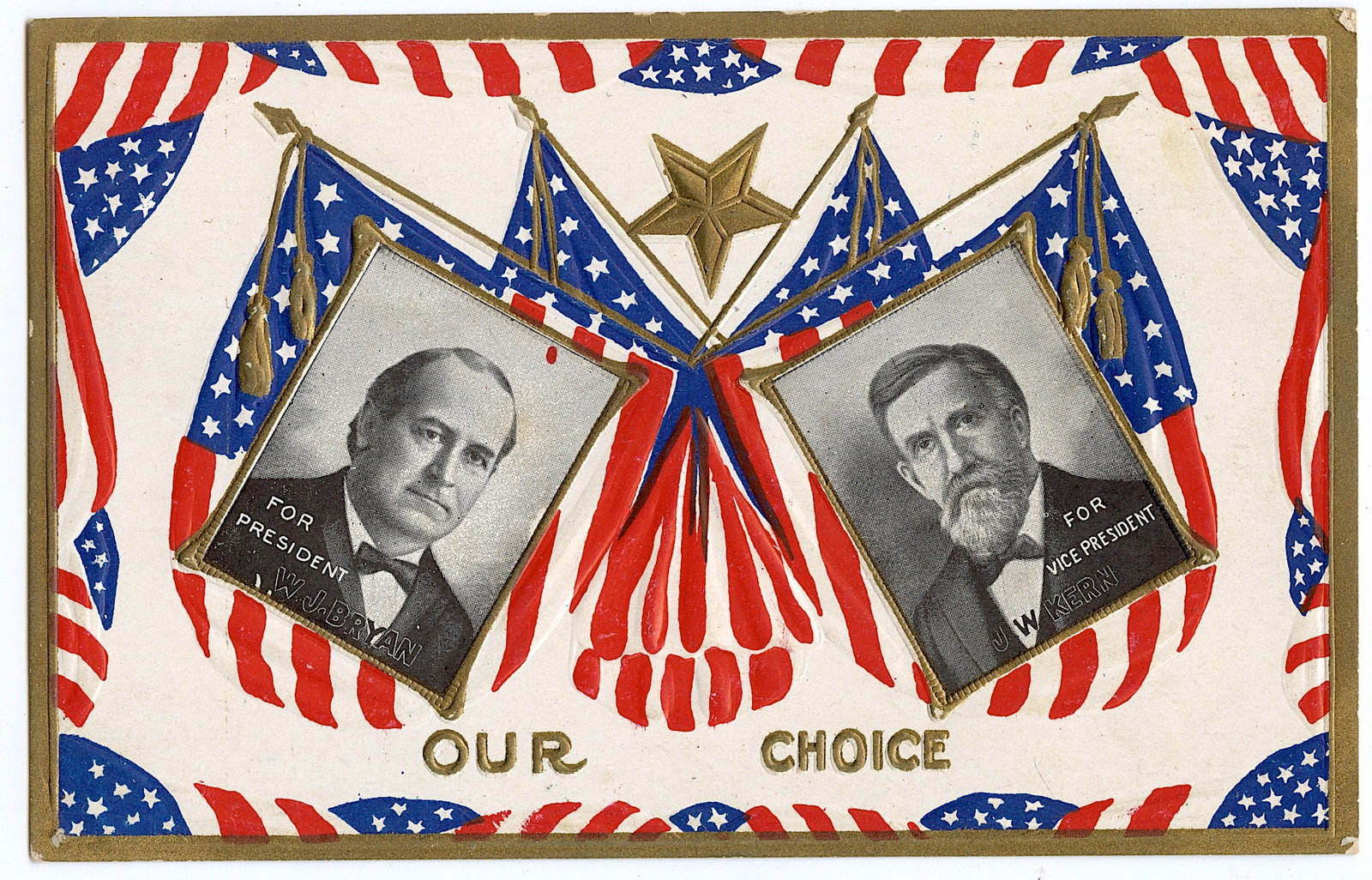 Antique Vintage Original Postcard American Politics: The dimensions of an antique postcard are Approx. 5.5"x 3.5" (small variances can occur). This lot is located in Boca Raton, Fl and its shipment will be made directly by Artelisted. Shipping insurance
