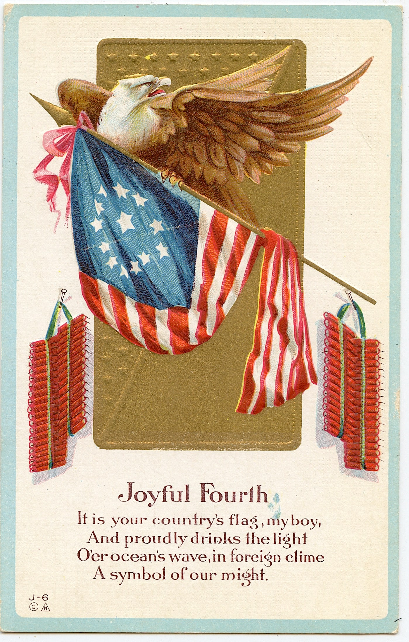 Antique Vintage Original Postcard Patriotic Americana: The dimensions of an antique postcard are Approx. 5.5"x 3.5" (small variances can occur). This lot is located in Boca Raton, Fl and its shipment will be made directly by Artelisted. Shipping insurance