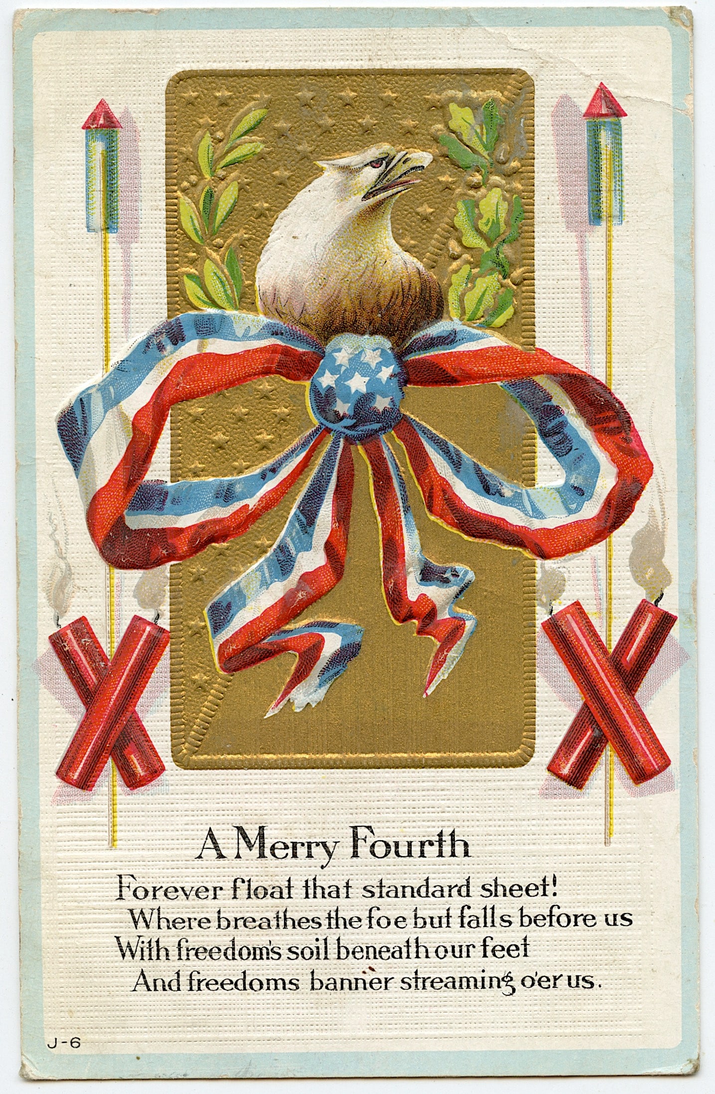 Antique Vintage Original Postcard Patriotic Americana: The dimensions of an antique postcard are Approx. 5.5"x 3.5" (small variances can occur). This lot is located in Boca Raton, Fl and its shipment will be made directly by Artelisted. Shipping insurance