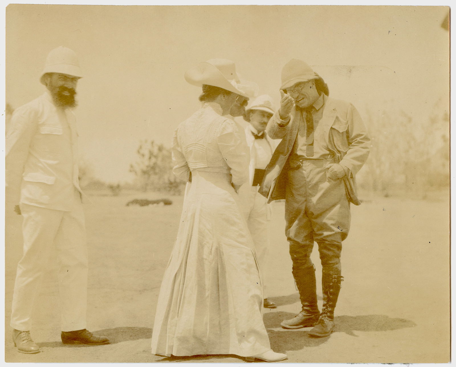 Original Photo Visit Pres. ROOSEVELT to Central Africa (1 of 2)
