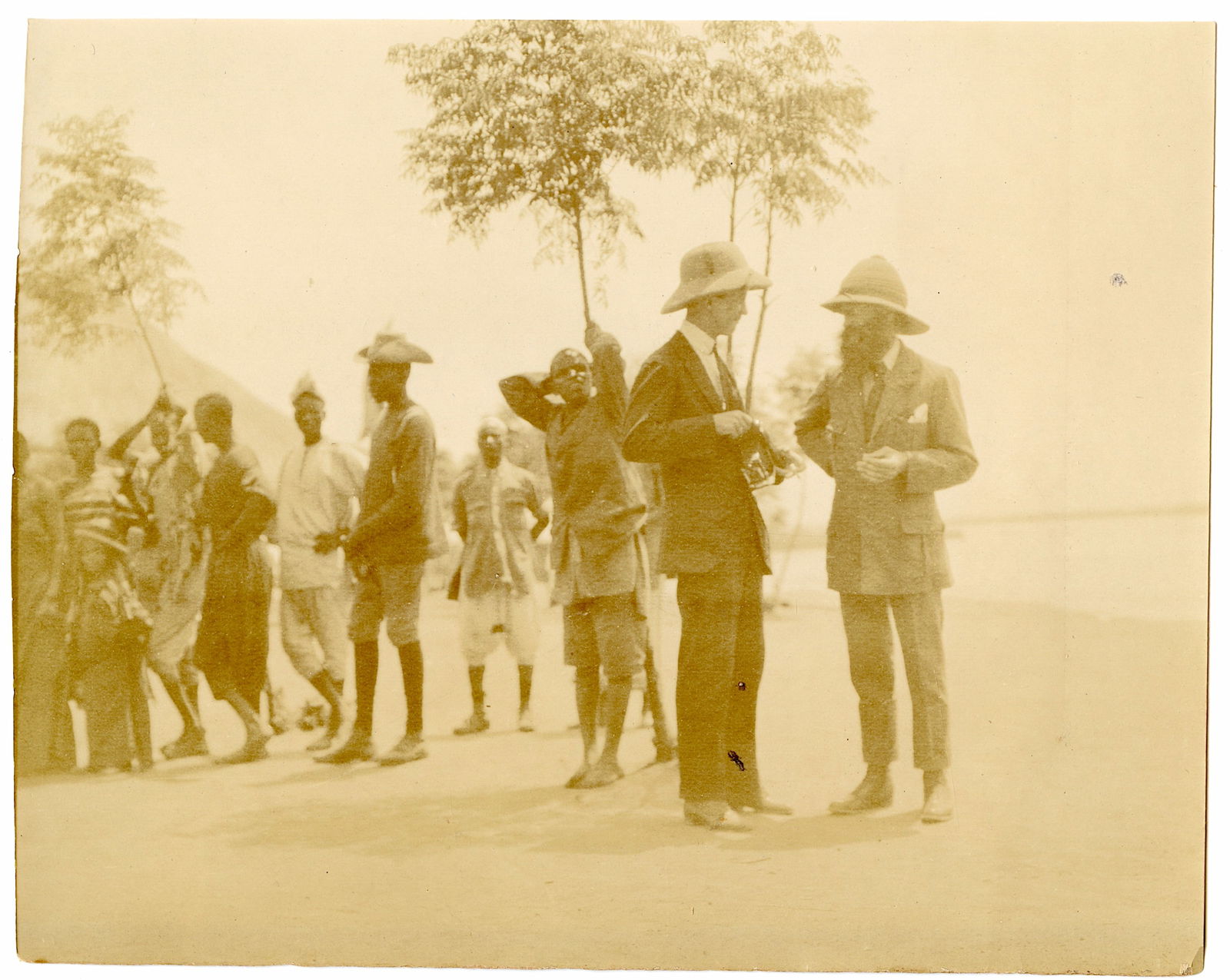 Original Photo Visit Pres. ROOSEVELT to Central Africa (1 of 2)