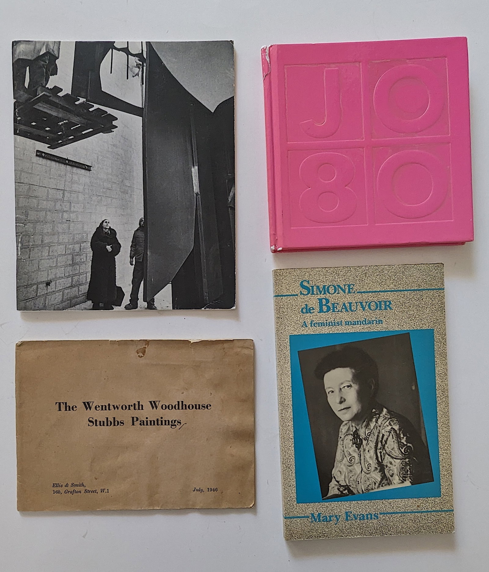 Set Vintage Set 4 Books Ephemera ART: Provenance from the estate of a collector in RI. .We have attached quality images to show its actual condition. This lot is located in Boca Raton, Fl and its shipment will be made directly by Artelist
