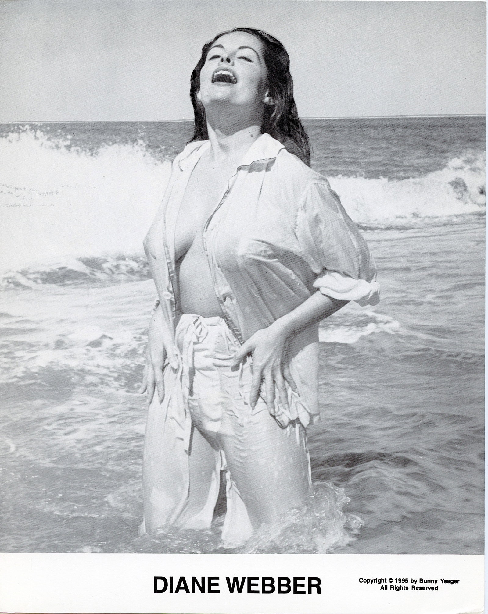 Original BUNNY YEAGER Pin Up Litho Diane Webber: This lot is coming from Bunny Yeager's estate/archives. Linnea Eleanor "Bunny" Yeager (March 13, 1929 - May 24, 2014) was an American photographer and pin-up model. She met Bettie Page in 1954, and to