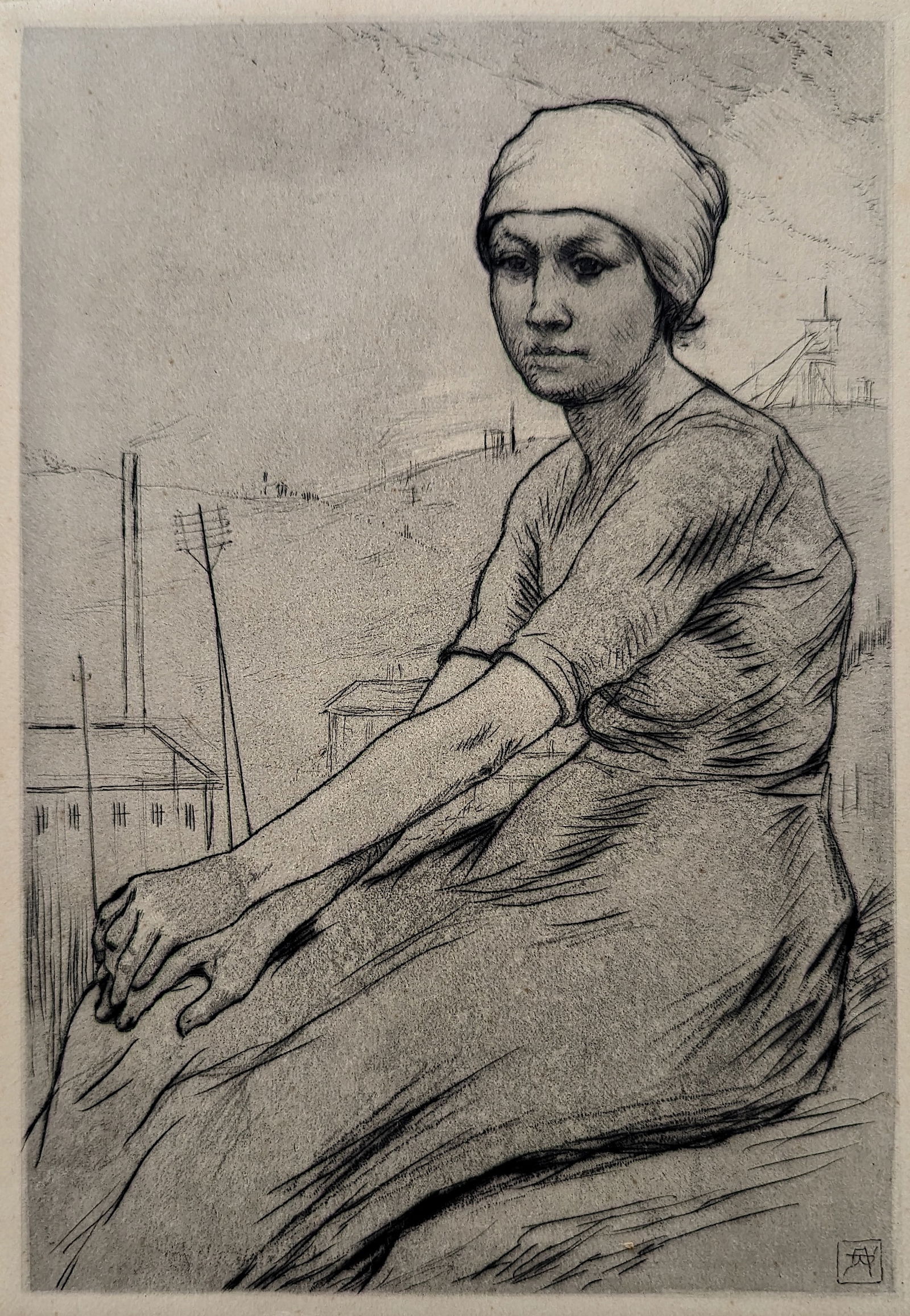 Original Etching by ARMAND RASSENFOSSE (1862-1934) (1 of 5)