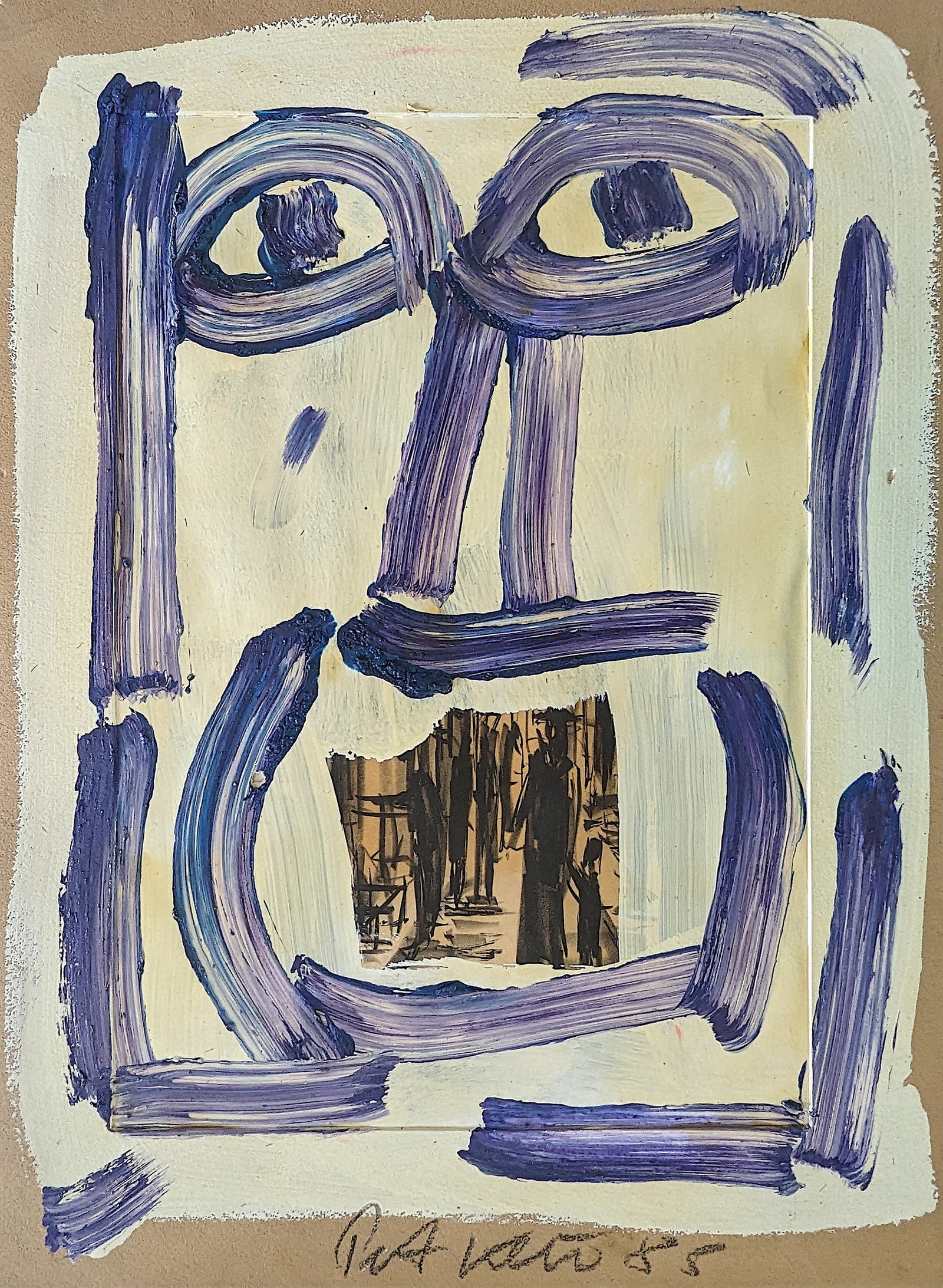 PETER ROBERT KEIL Original Painting Art, 1985 - 25" x 18.5" (1 of 7)