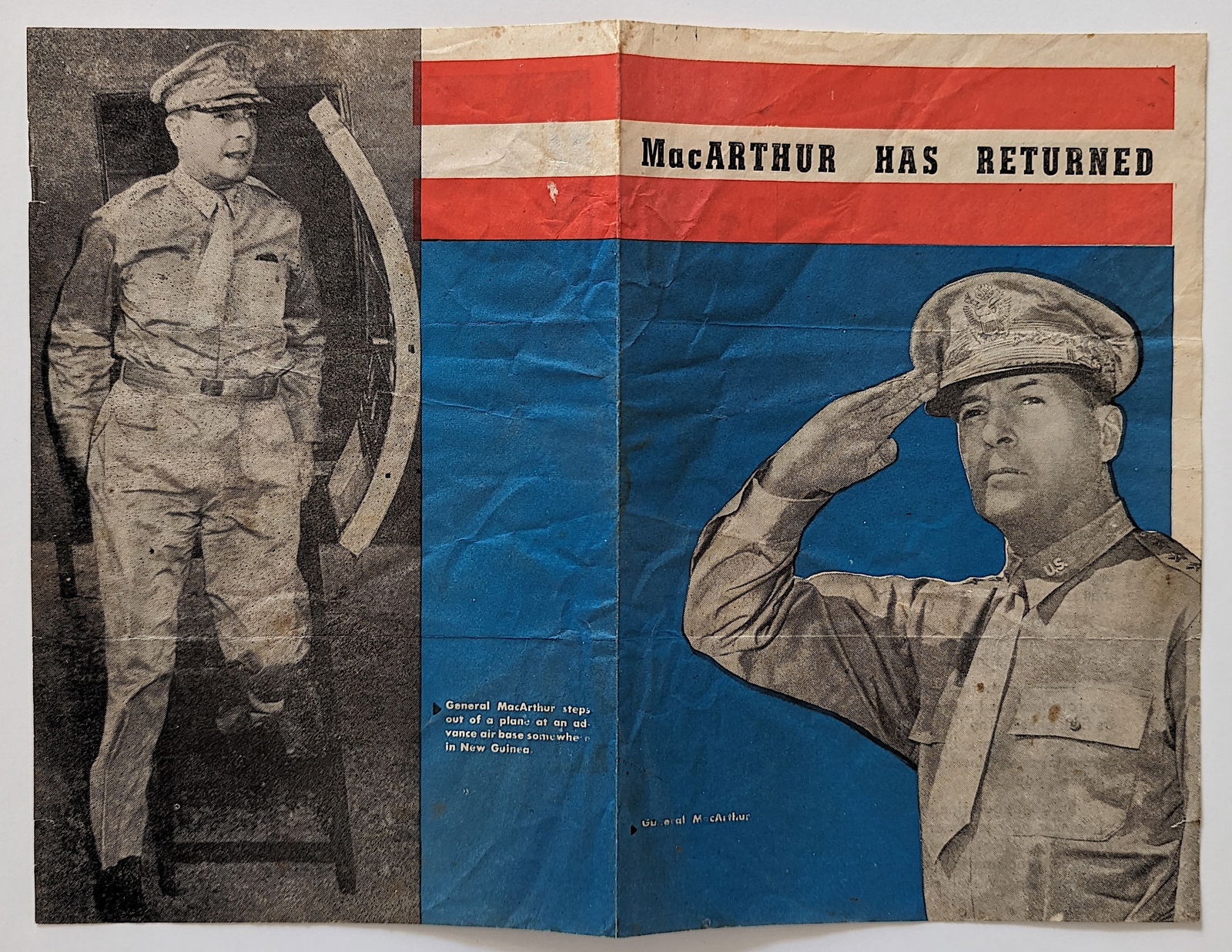 Scarce Original Ephemera WW2 Pacific Japan War Propaganda (1 of 3)