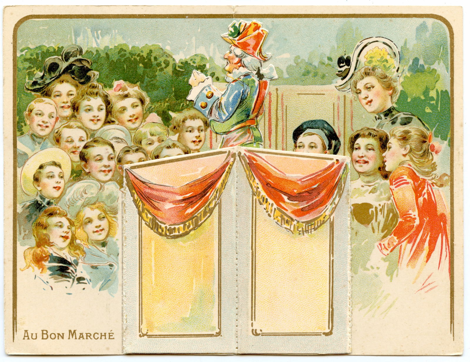 Antique Fine Scarce French Ephemera Art Nouveau (1 of 3)