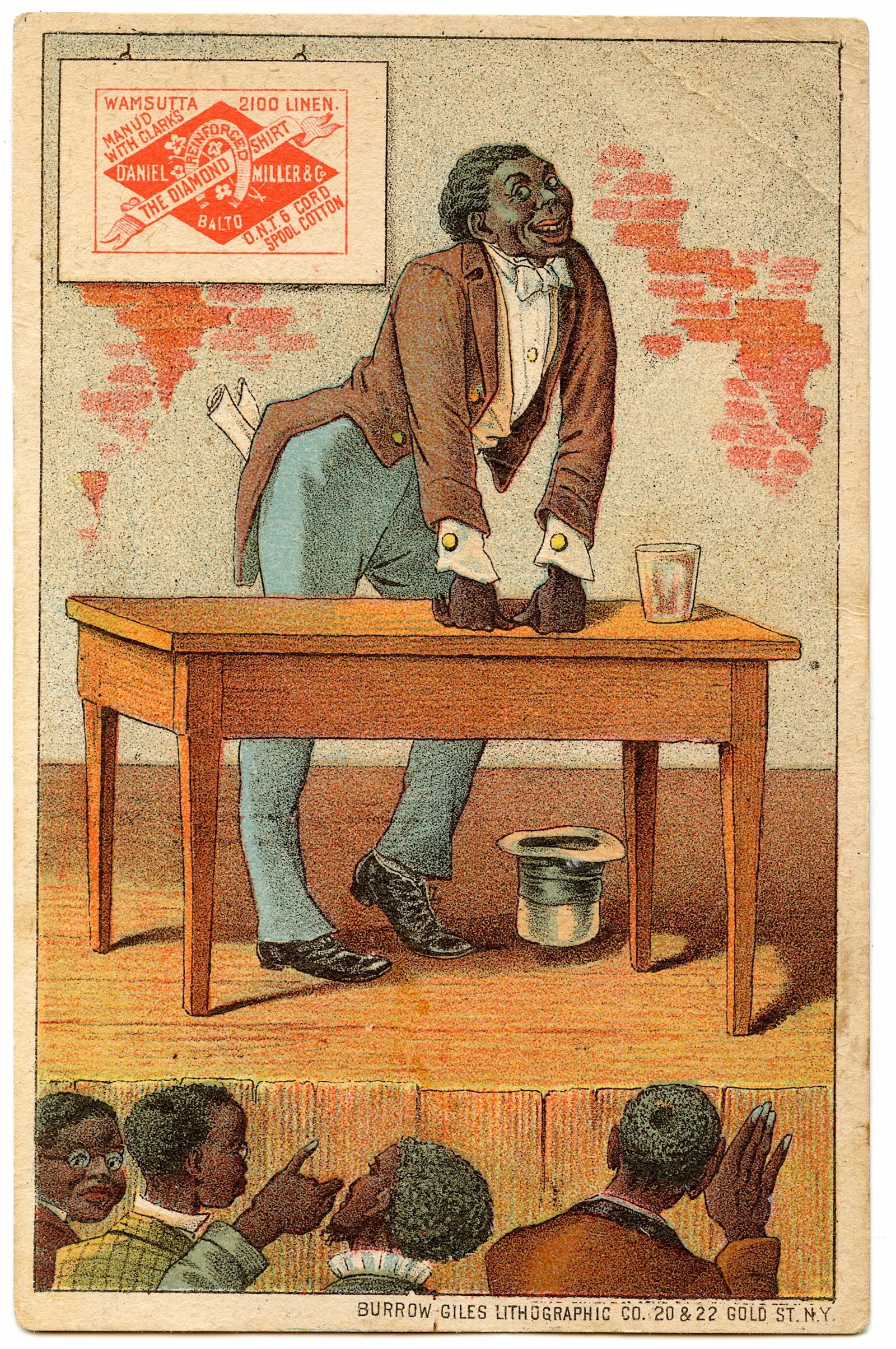 Scarce Rare Tradecard Americana Ephemera: The dimensions are Approx. 5" x 3"(some differences can occur). This lot is located in Boca Raton, Fl and its shipment will be made directly by Artelisted. Shipping insurance is the responsibility of 