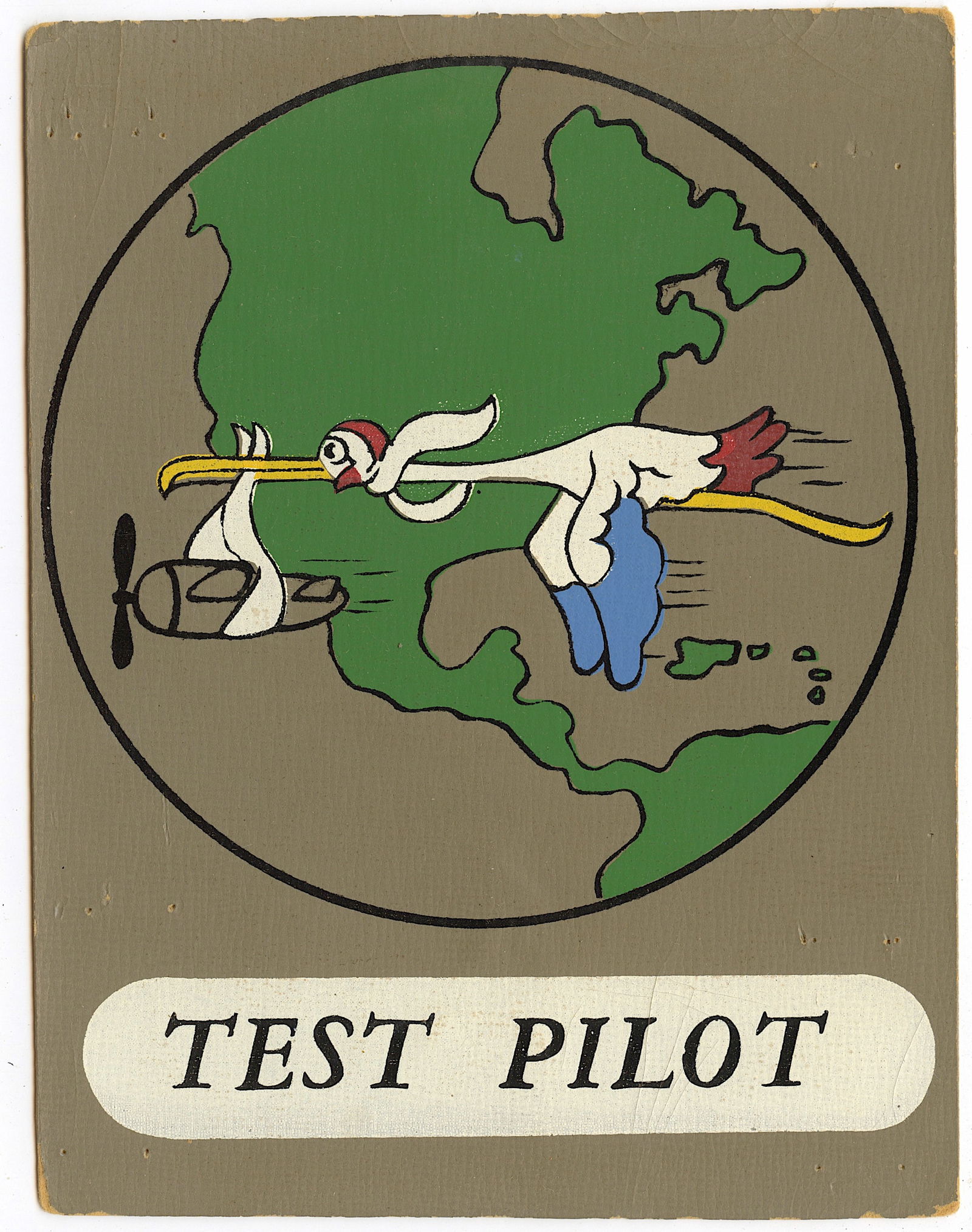 Scarce Fighter Squadrons Sign USAAF Pacific WWII (1 of 1)