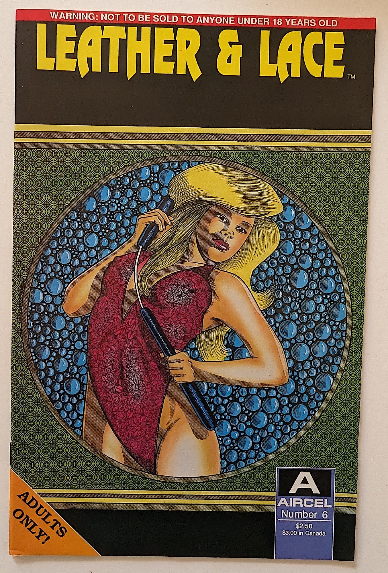 Vintage Ephemera Adults Comic LEATHER & LACE # 6 (1 of 1)