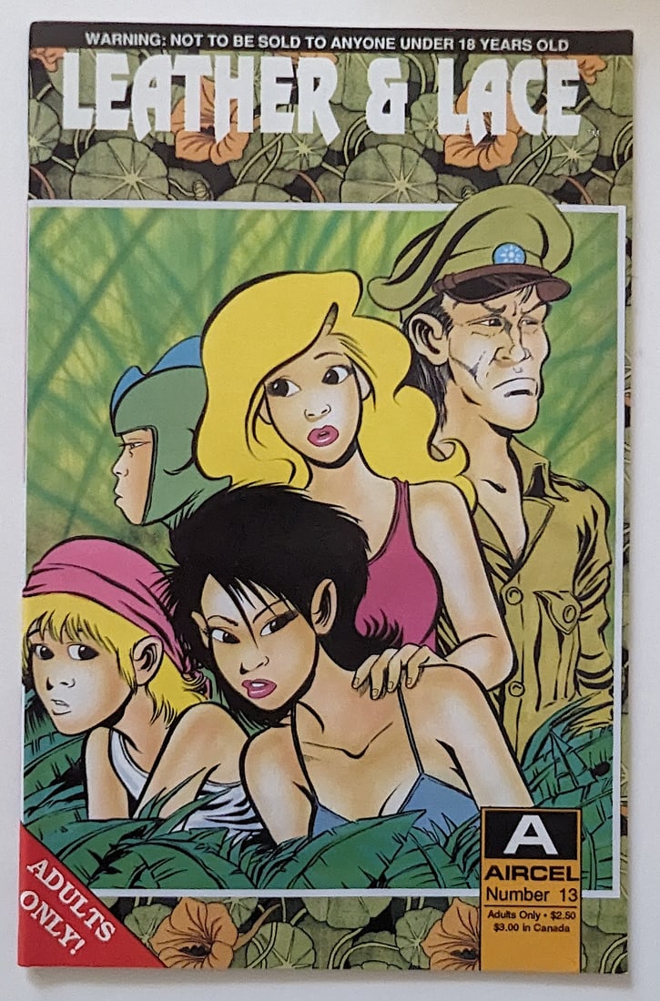Vintage Ephemera Adults Comic LEATHER & LACE # 13 (1 of 1)