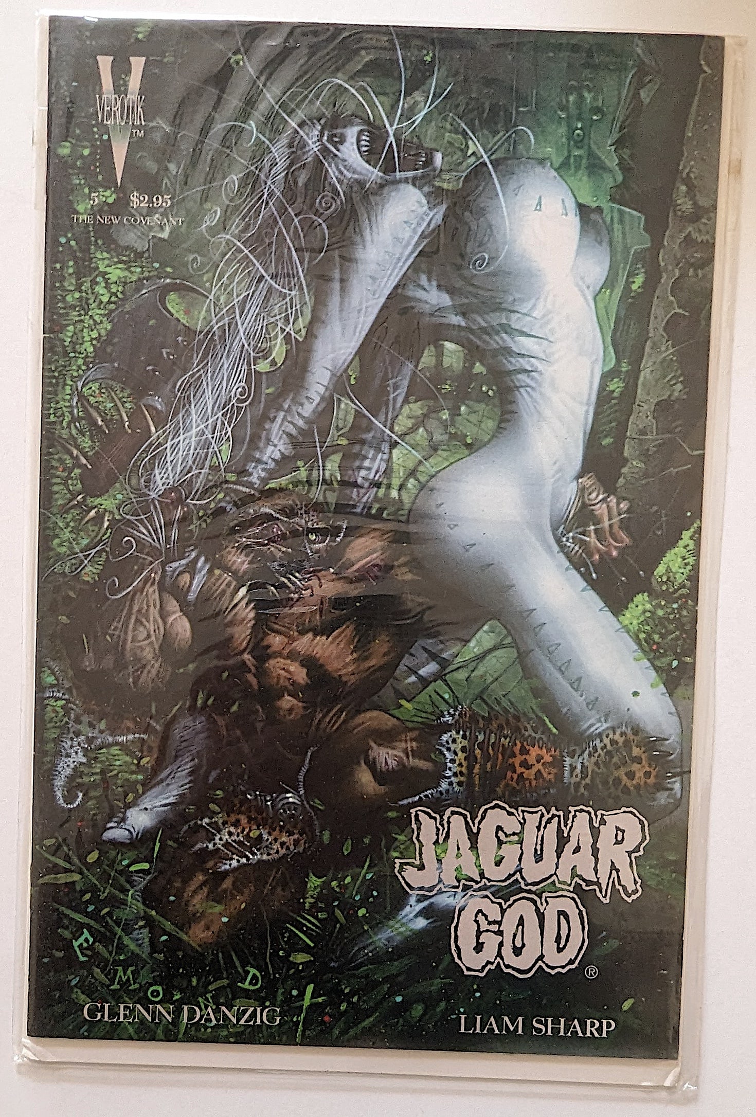 Vintage Ephemera Adult Comic JAGUAR GOD (1 of 1)