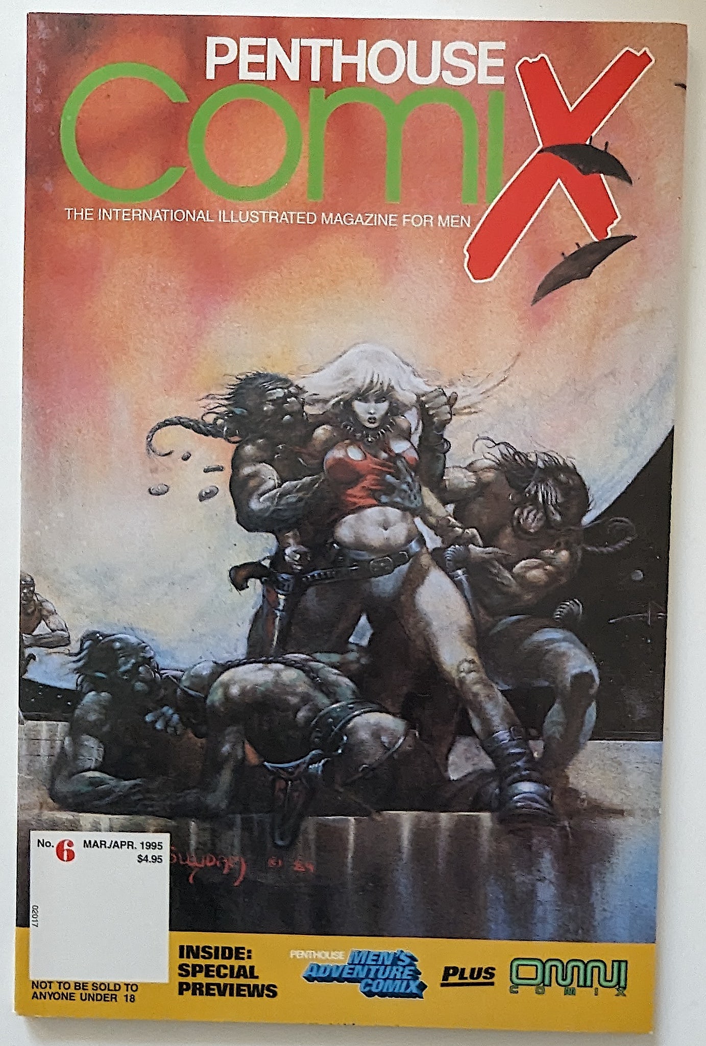 Vintage Ephemera Comic PENTHOUSE COMIX   N. 6 (1 of 1)