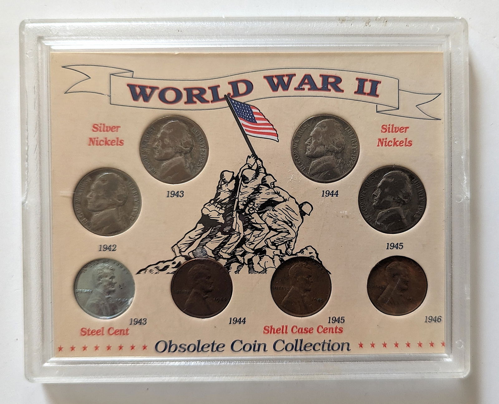 World War II Obsolete Coin Collection (1 of 2)