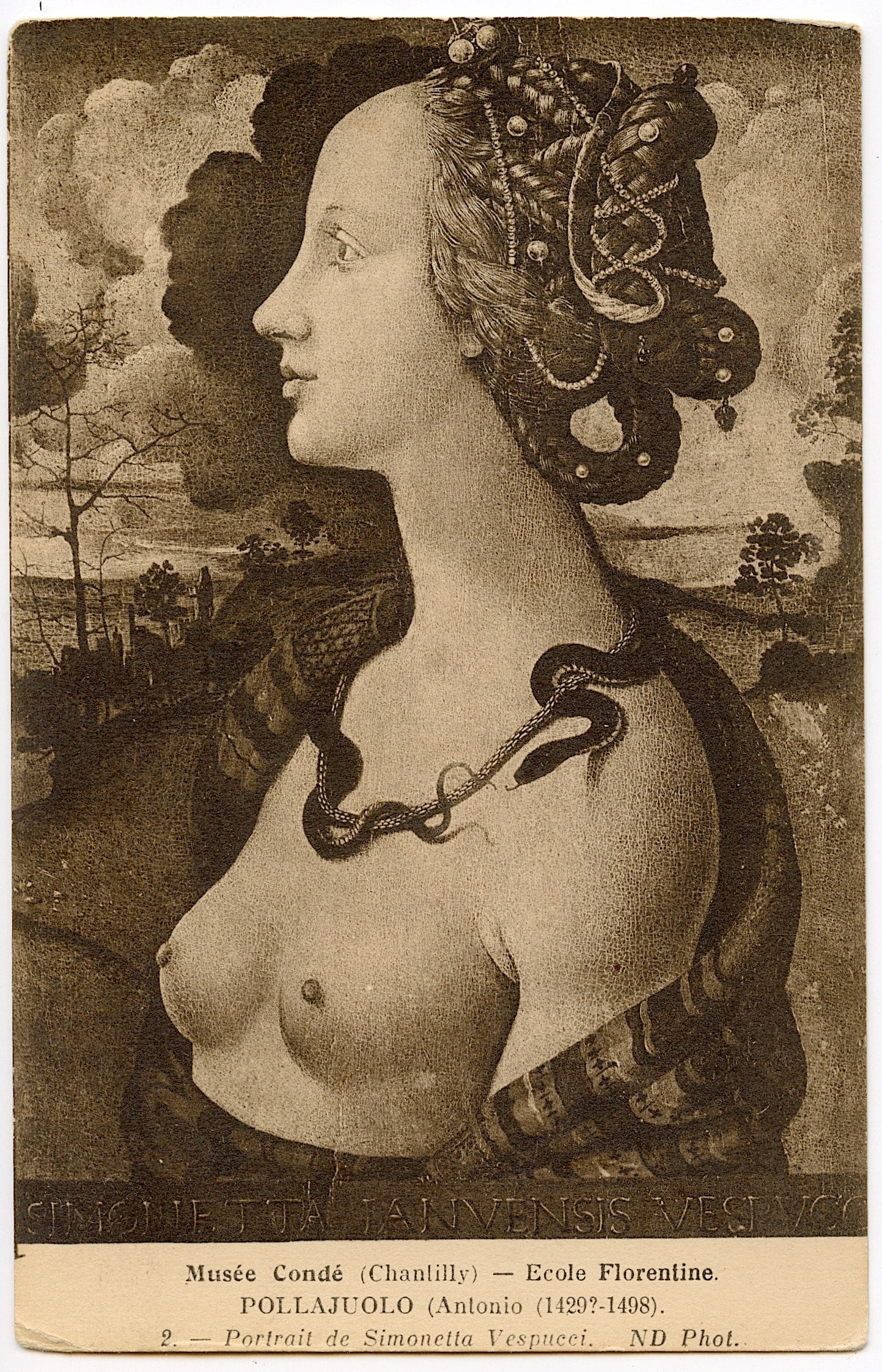Antique Scarce Original French Postcard Artistic Nude: This original antique postcard is from the estate of a collector in Palm Beach, Florida. The dimensions of an antique postcard are Approx. 5.5"x 3.5" (small variances can occur). This lot is located i